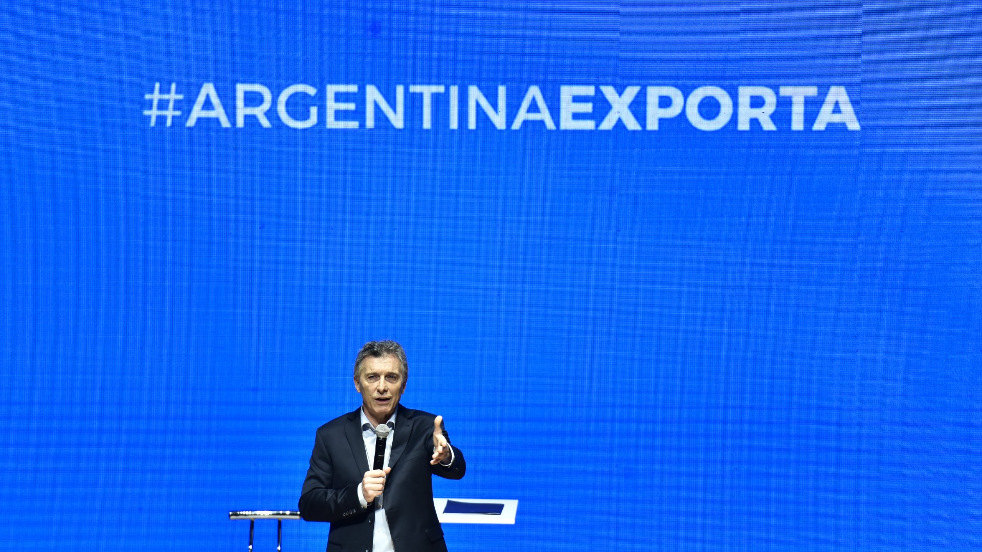 Macri en el CCK