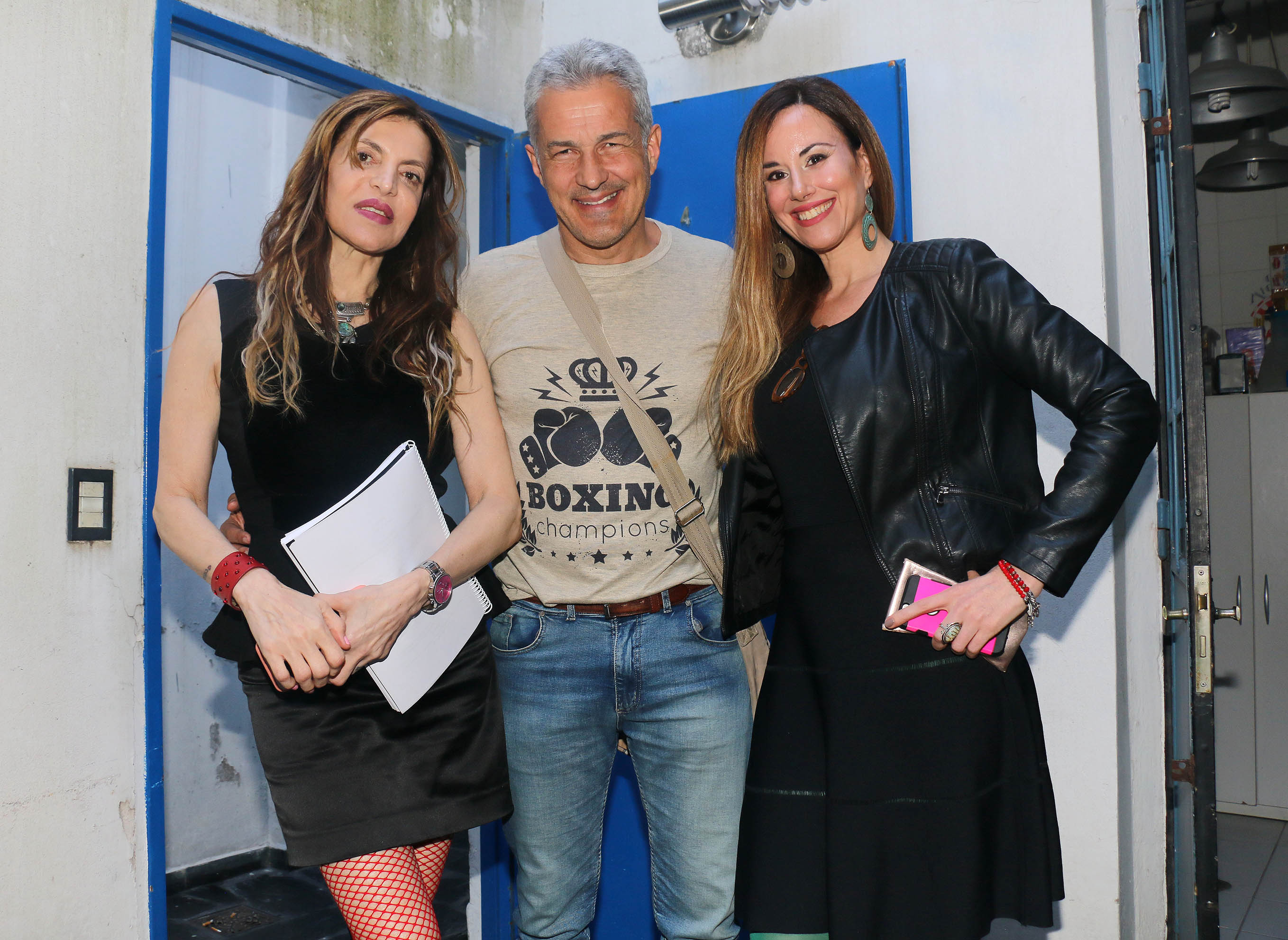 Ana Franco, Ivo Cutzarida y Nori Krieg