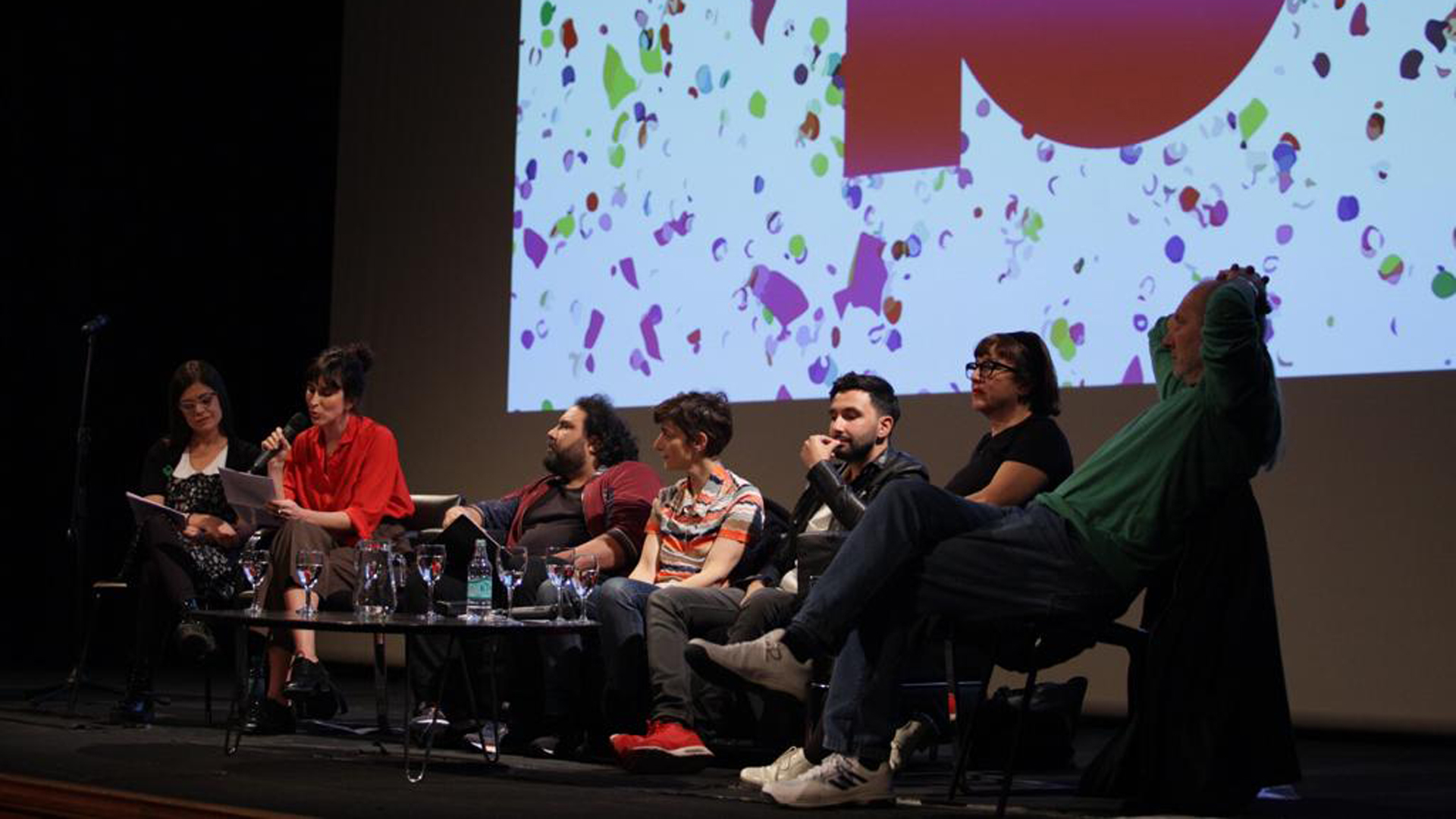 Eugenia Zicavo, Magalí Etchebarne, Martín Sancia Kawamichi, Valérie Mréjen, Fikry El Azzouzi, Vivi Tellas y Luis Sagasti