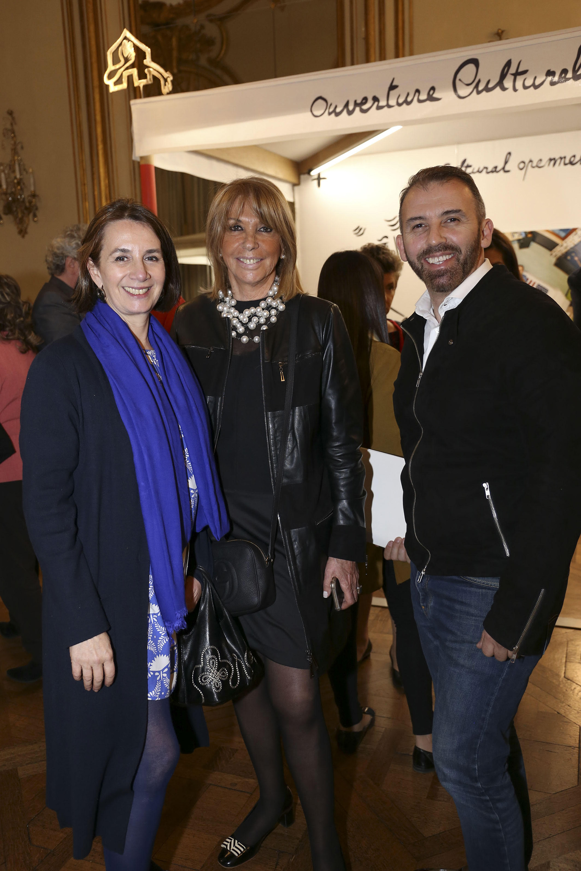 Dominique Biquard, Susana Serra y Marcelo Toledo