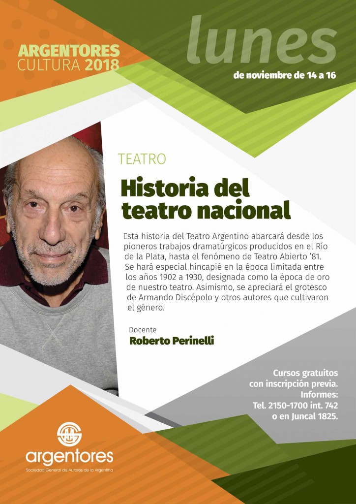 Afiche Taller de Teatro