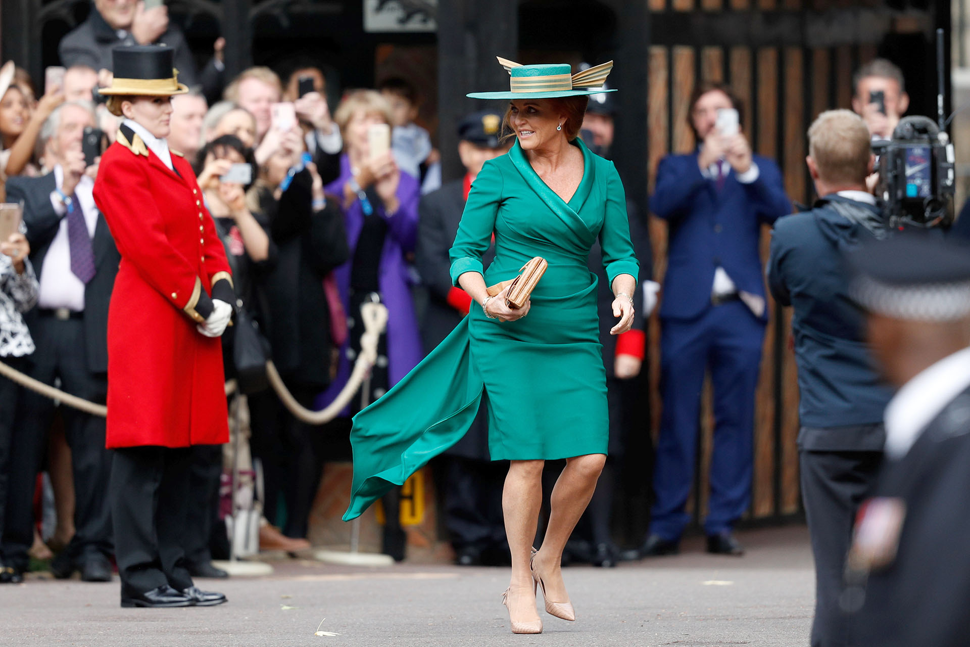 Sarah Ferguson, la madre de la novia