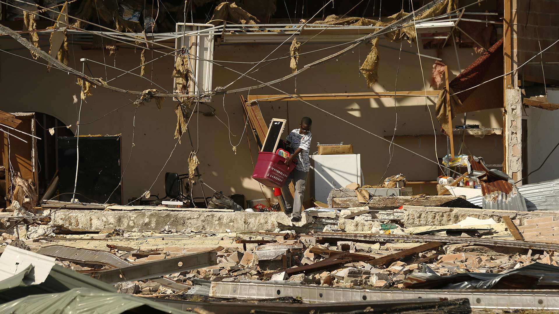 Según el gobernador, tras el paso de Michael, parte de la Florida parece zona de guerra (Reuters)