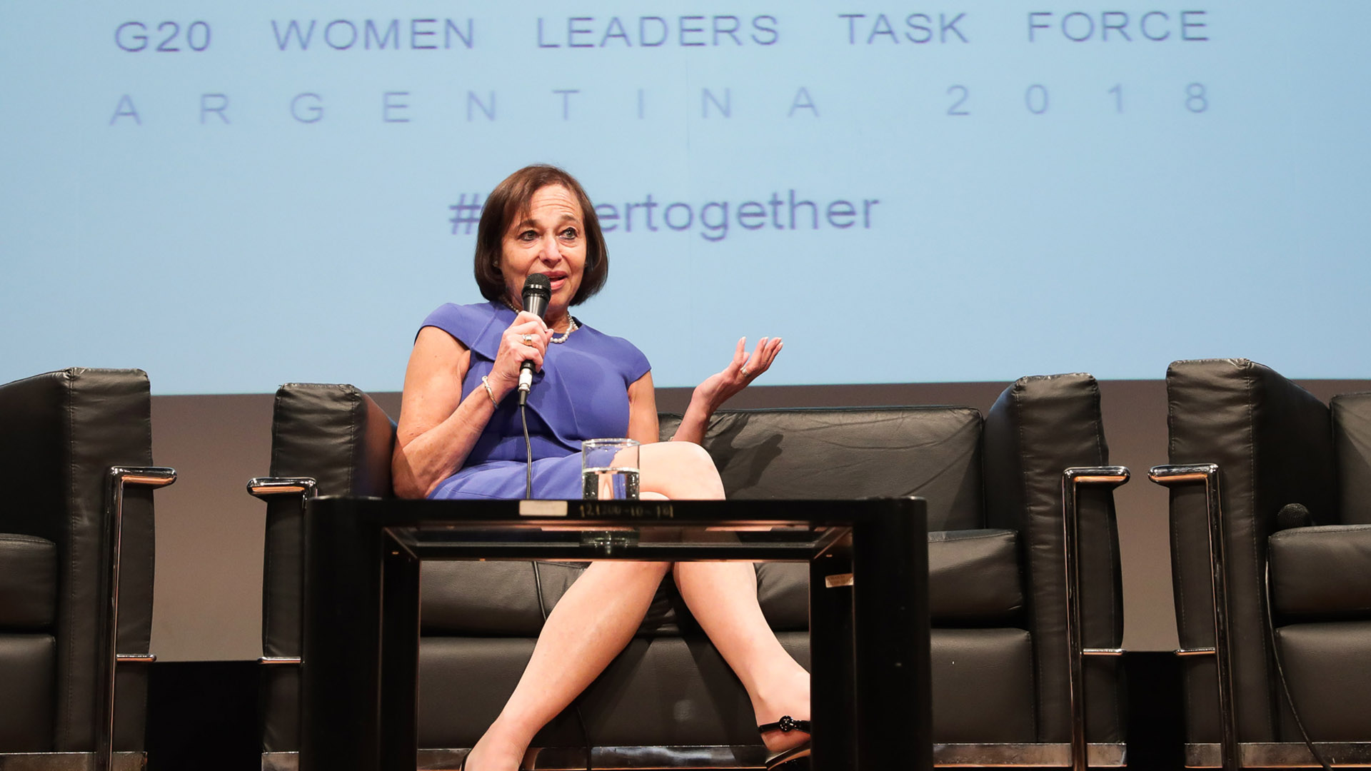 Susan Segal (Presidente & Ceo ASCOA) contó su propia historia en el ámbito laboral