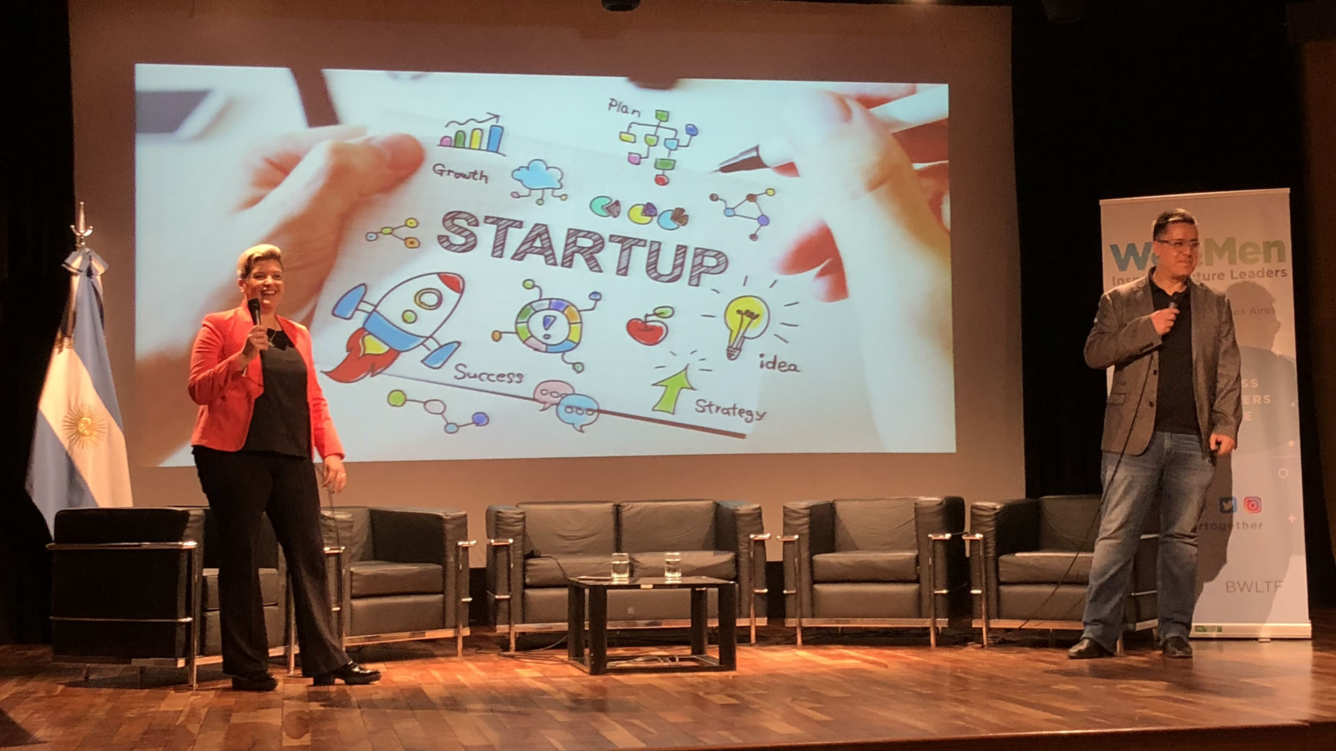 Pamela Scheurer & Andrés Jara (Co-fundadores Nubimetrics)