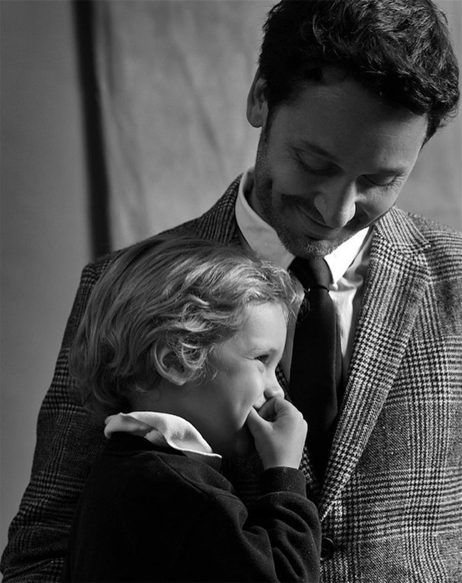 Benjamín Vicuña y Benicio. (Foto: Instagram)