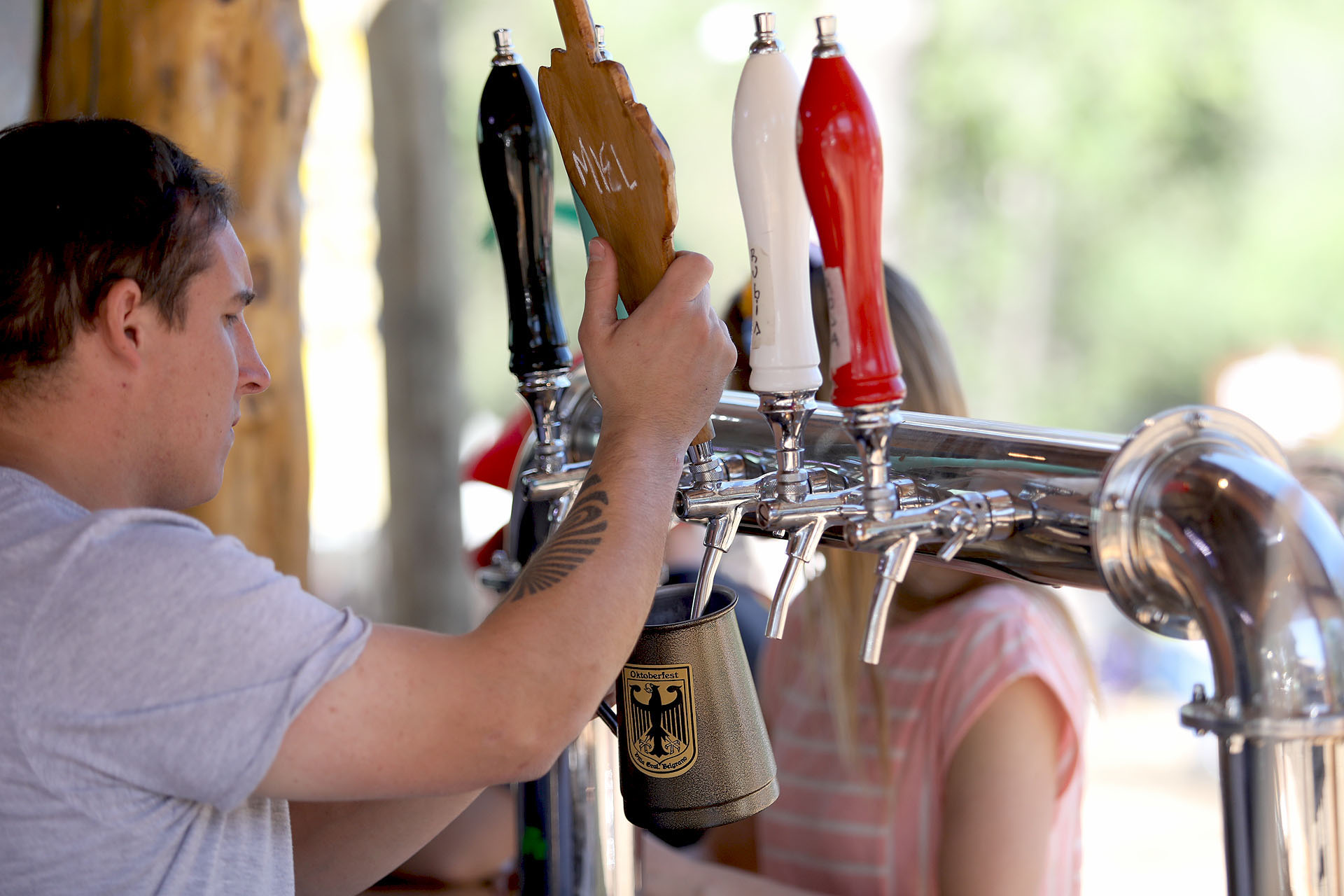 La cerveza tirada con miel, una de las más preferidas