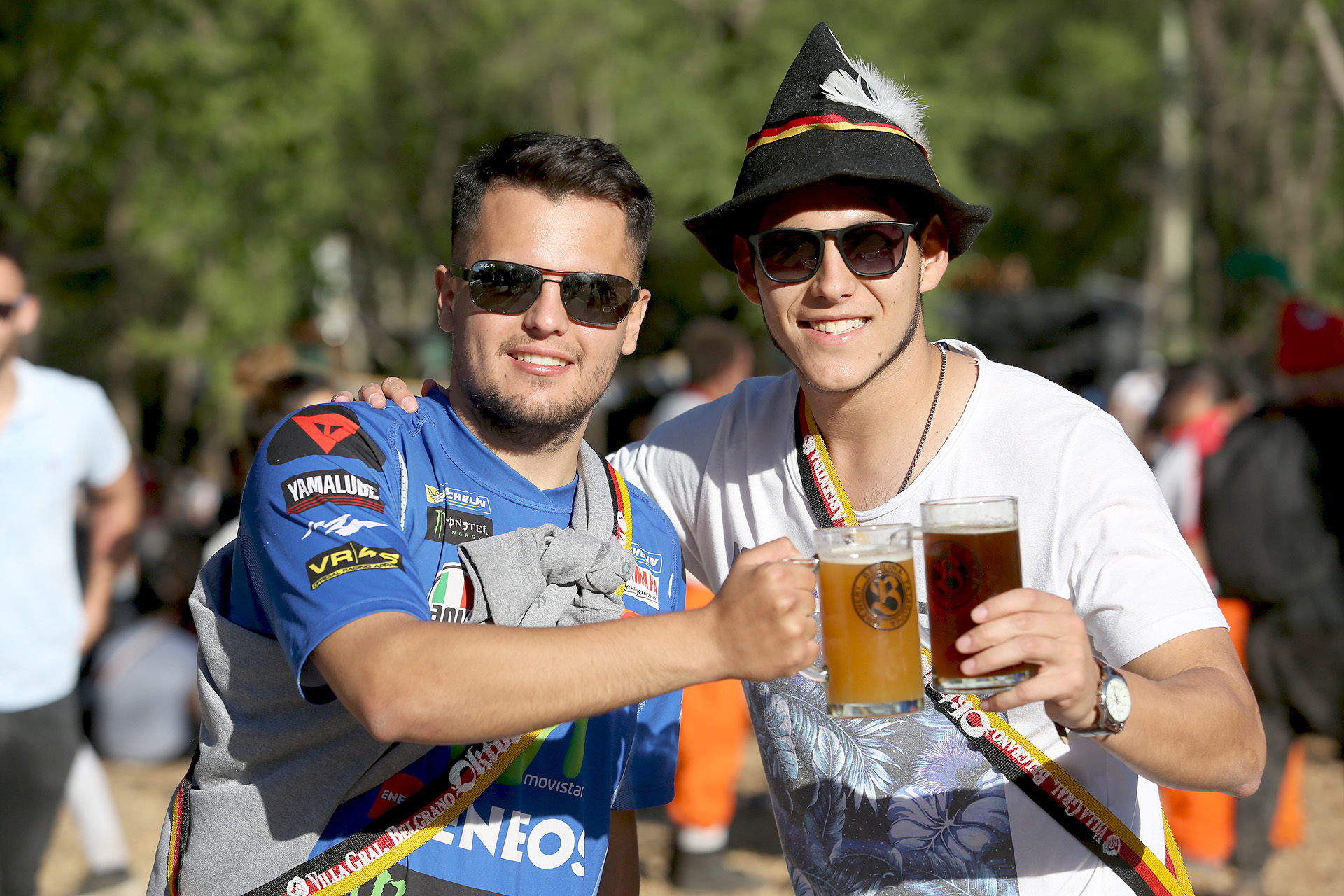 Compartir una cerveza entre amigos, una de las excusas para visitar el evento