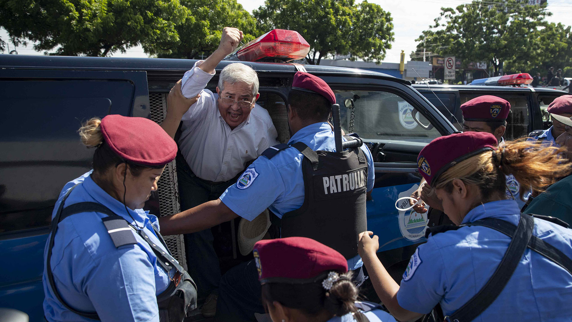 El régimen de Ortega reprime las manifestaciones en su contra (Foto: EFE)