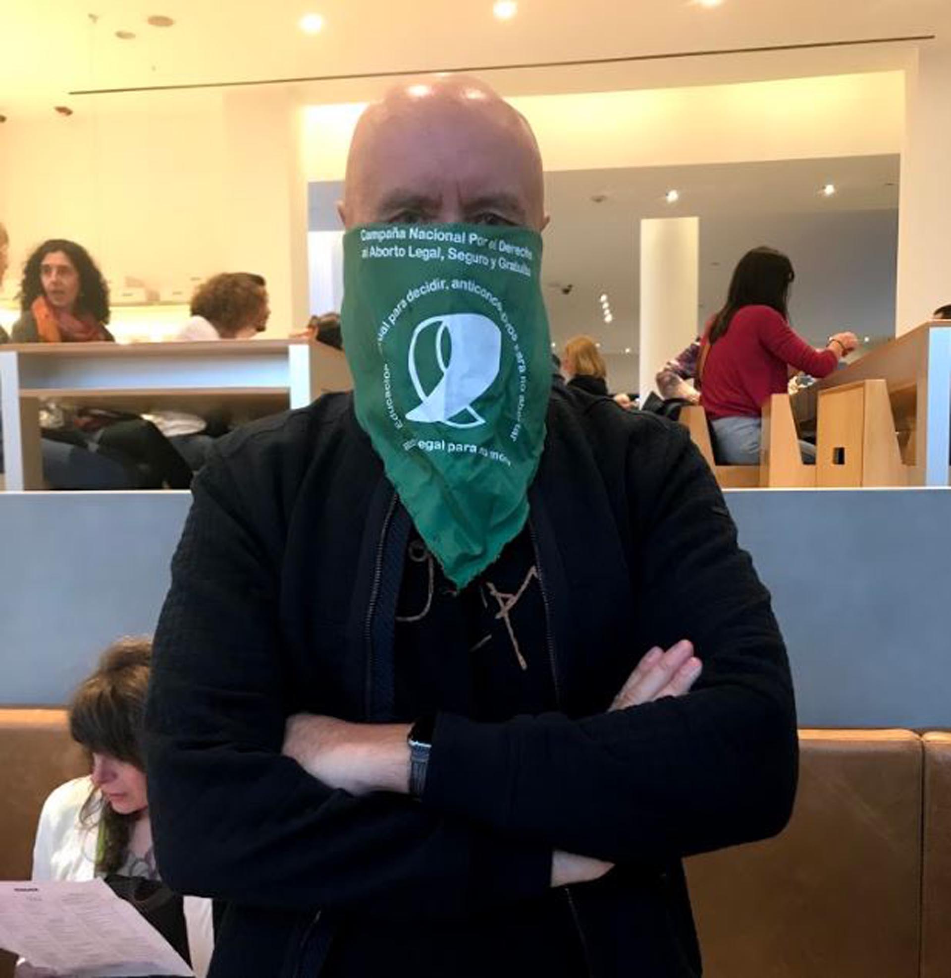 Durante su visita a Argentina, Welsh apoyó la causa del aborto legal, seguro y gratuito