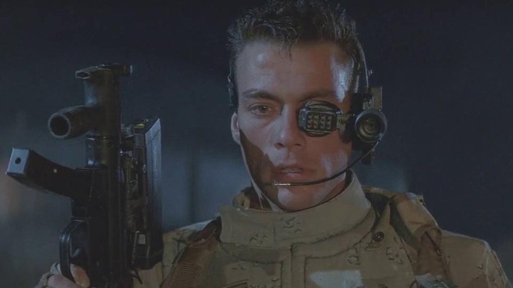 El actor Jean-Claude Van Damme en la película “Soldado Universal”, sobre un grupo de “superhumanos” convertidos en armas de guerra