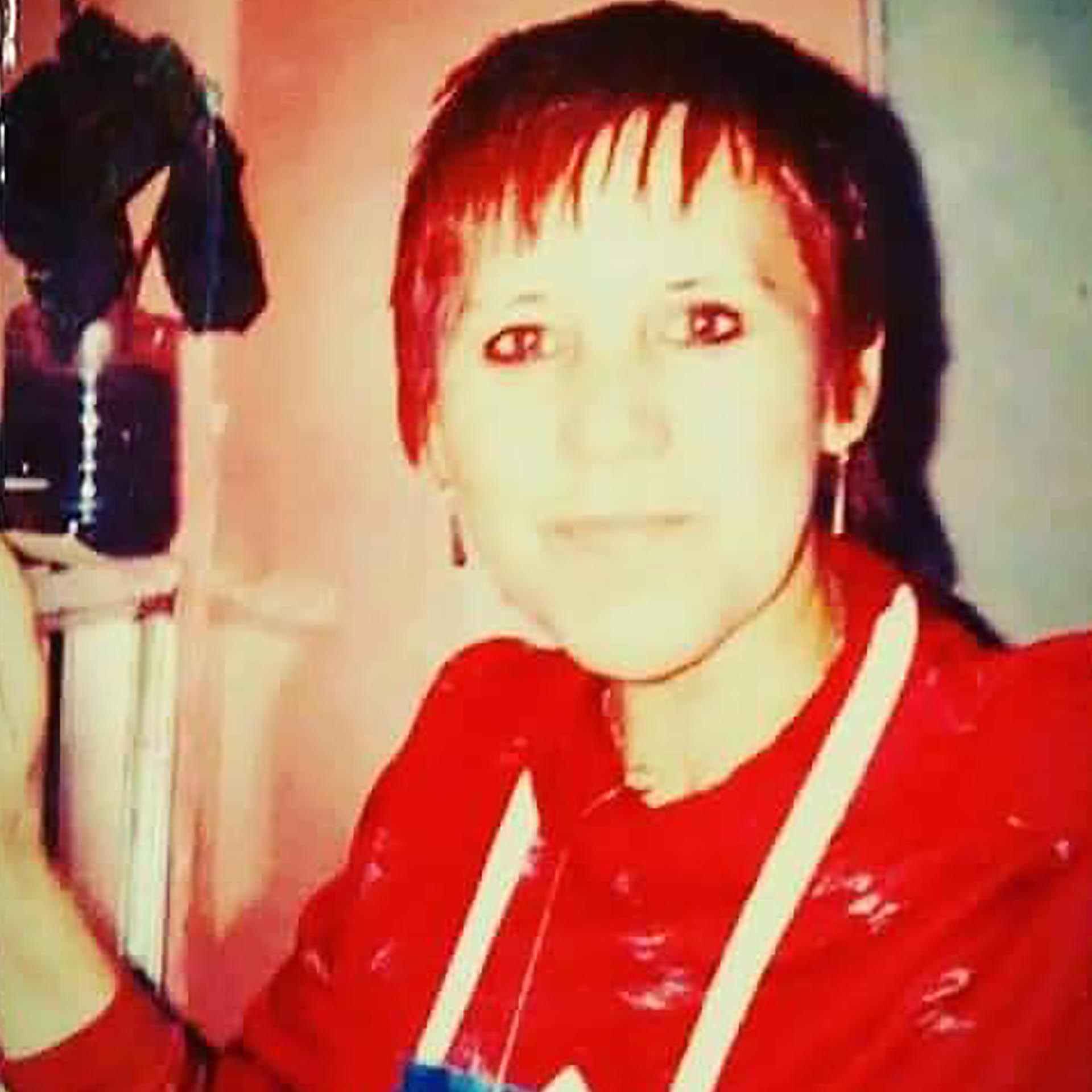 Mercedes, su mamá biológica. Natalia no llegó a conocerla: había muerto poco antes.