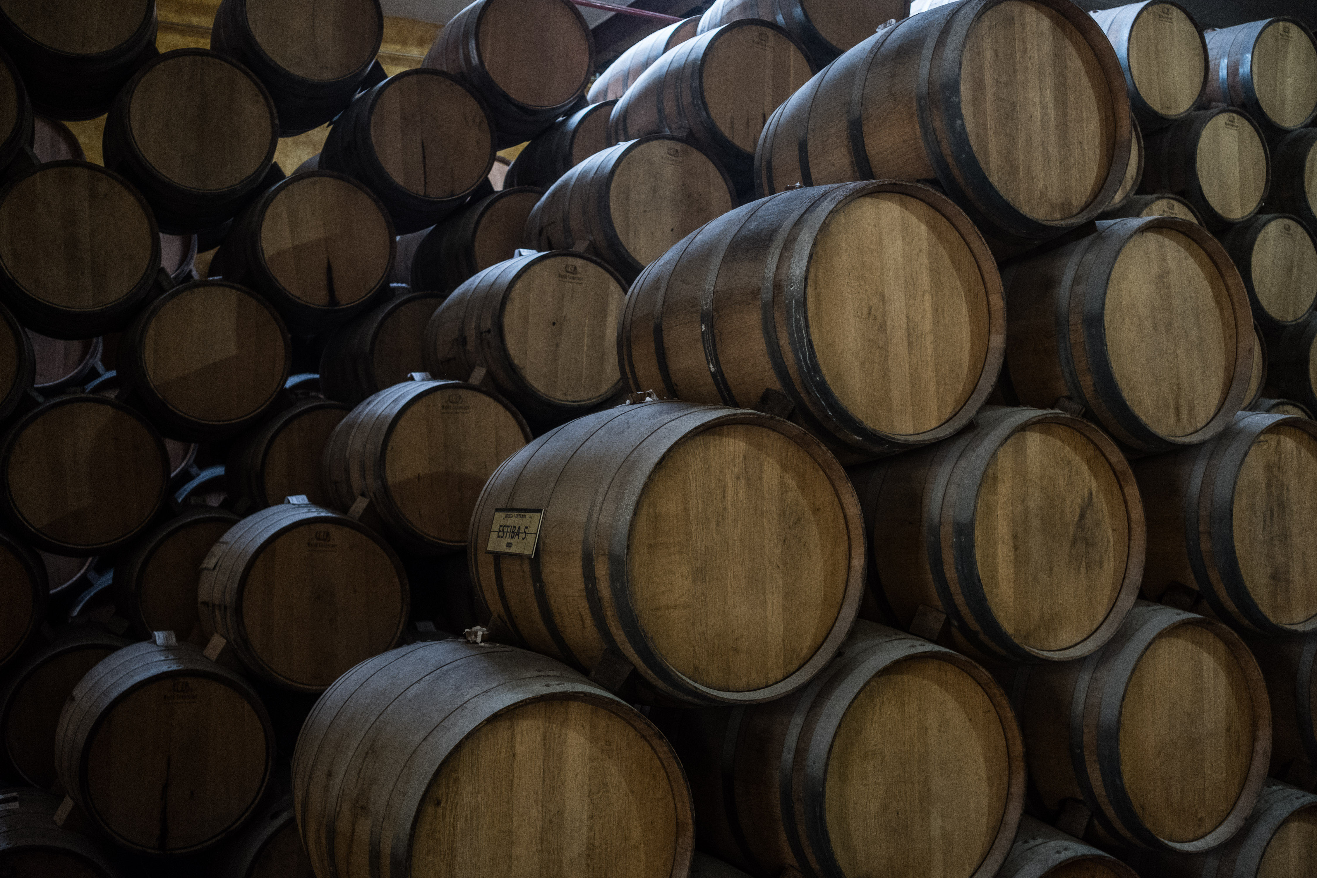 Varios barriles en la destilería de Jose Cuervo en México (Bloomberg / Mauricio Palos)