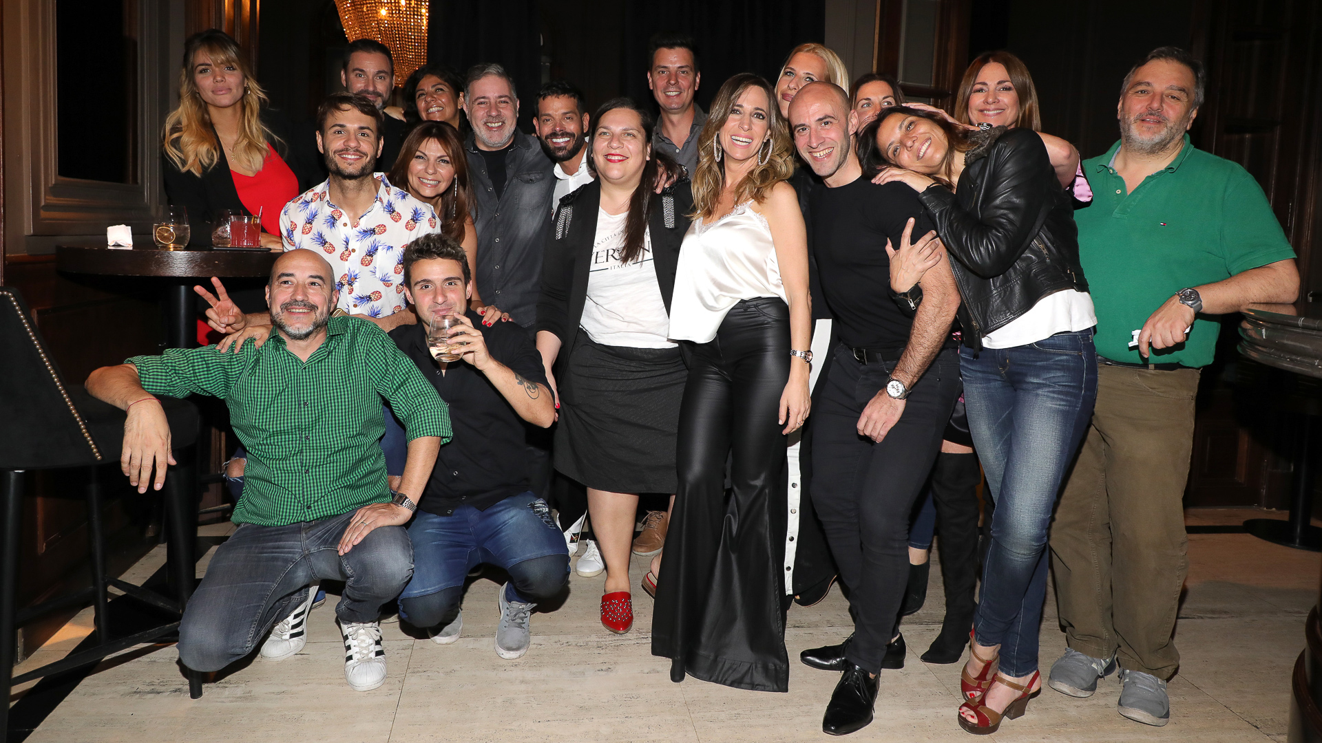 Los integrantes de “Nosotros a la mañana” disfrutaron de la celebración