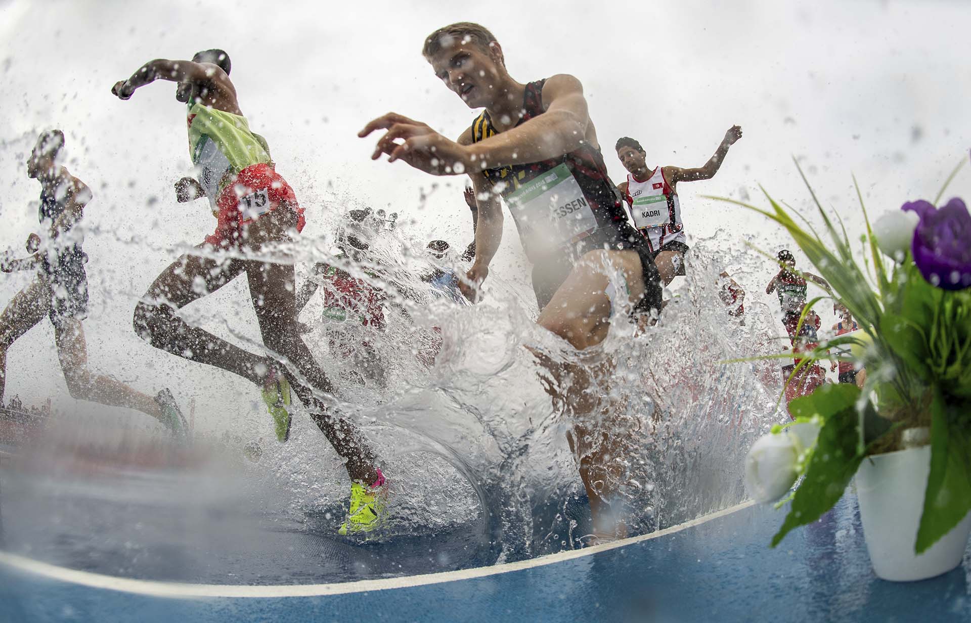 Louis Jean Claude J Vandermessen de Bélgica lucha contra al adversidad en Buenos Aires 2018 ( Joel Marklund/OIS/IOC via AP)