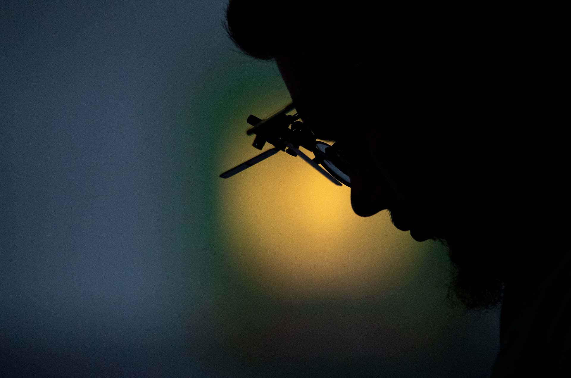 La postal del búlgaro Kiril Kirov durante los cuartos de final de tiro deportivo (Foto: REUTERS)