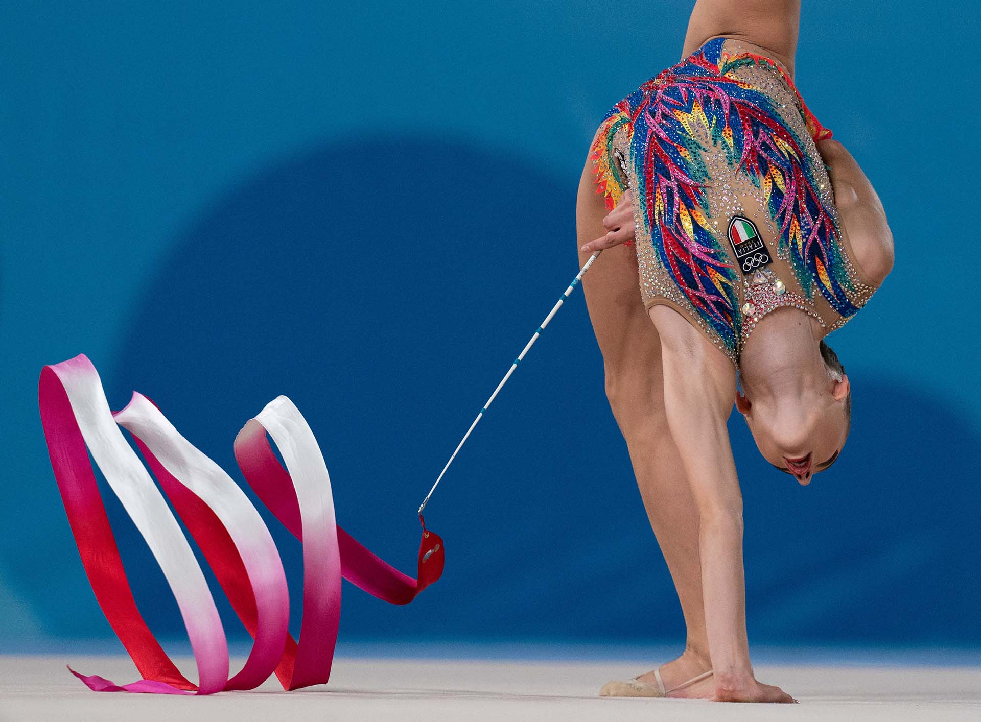 La italiana Talisa Torretti brilló en gimnasia rítmica (Foto: REUTERS)