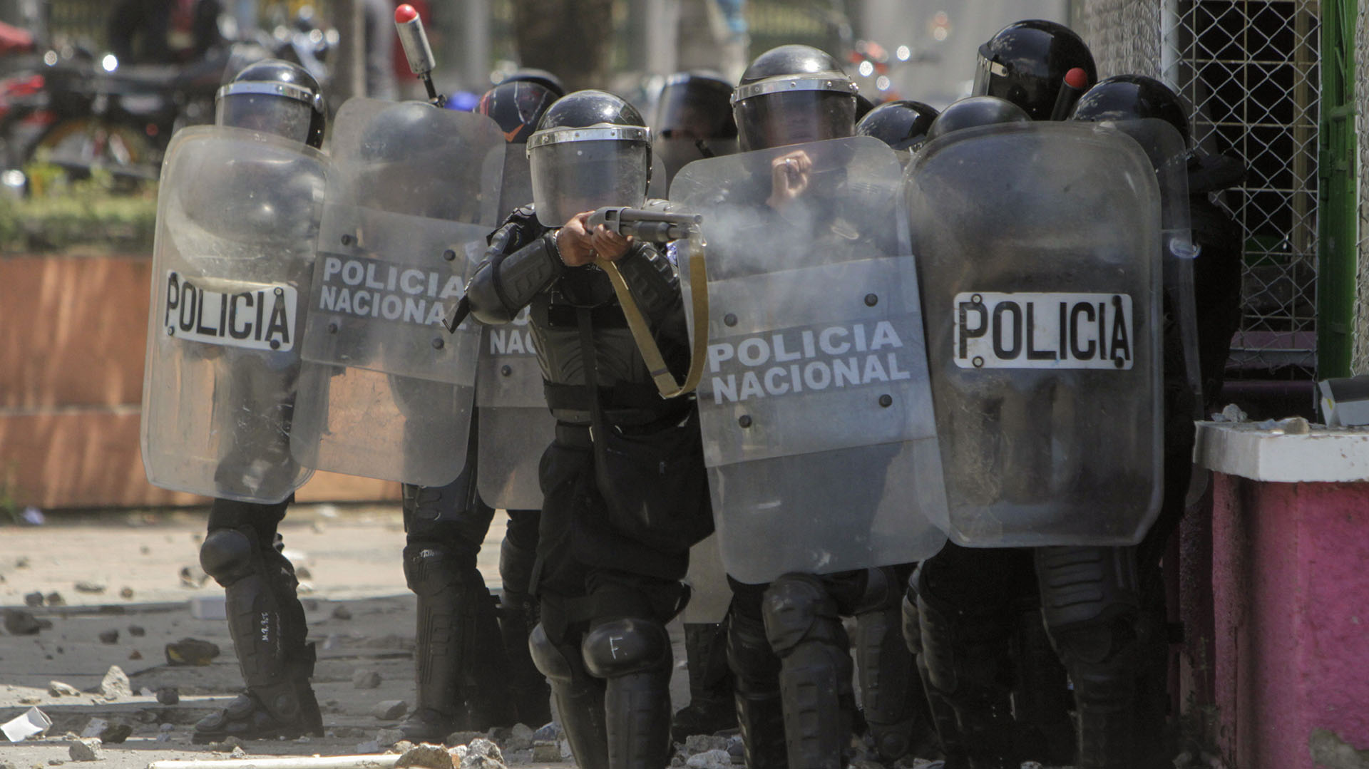 Represión en Nicaragua (AFP)