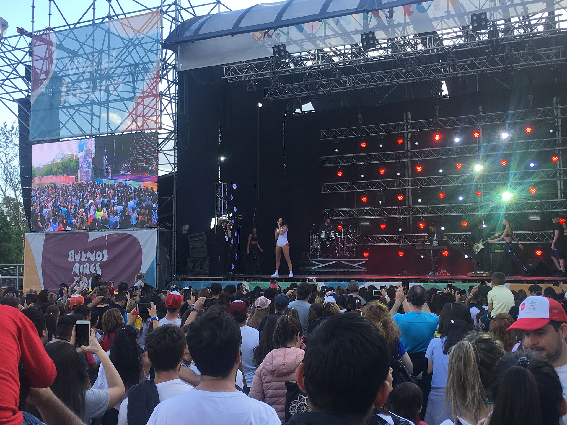 Ori Sabatini en pleno show