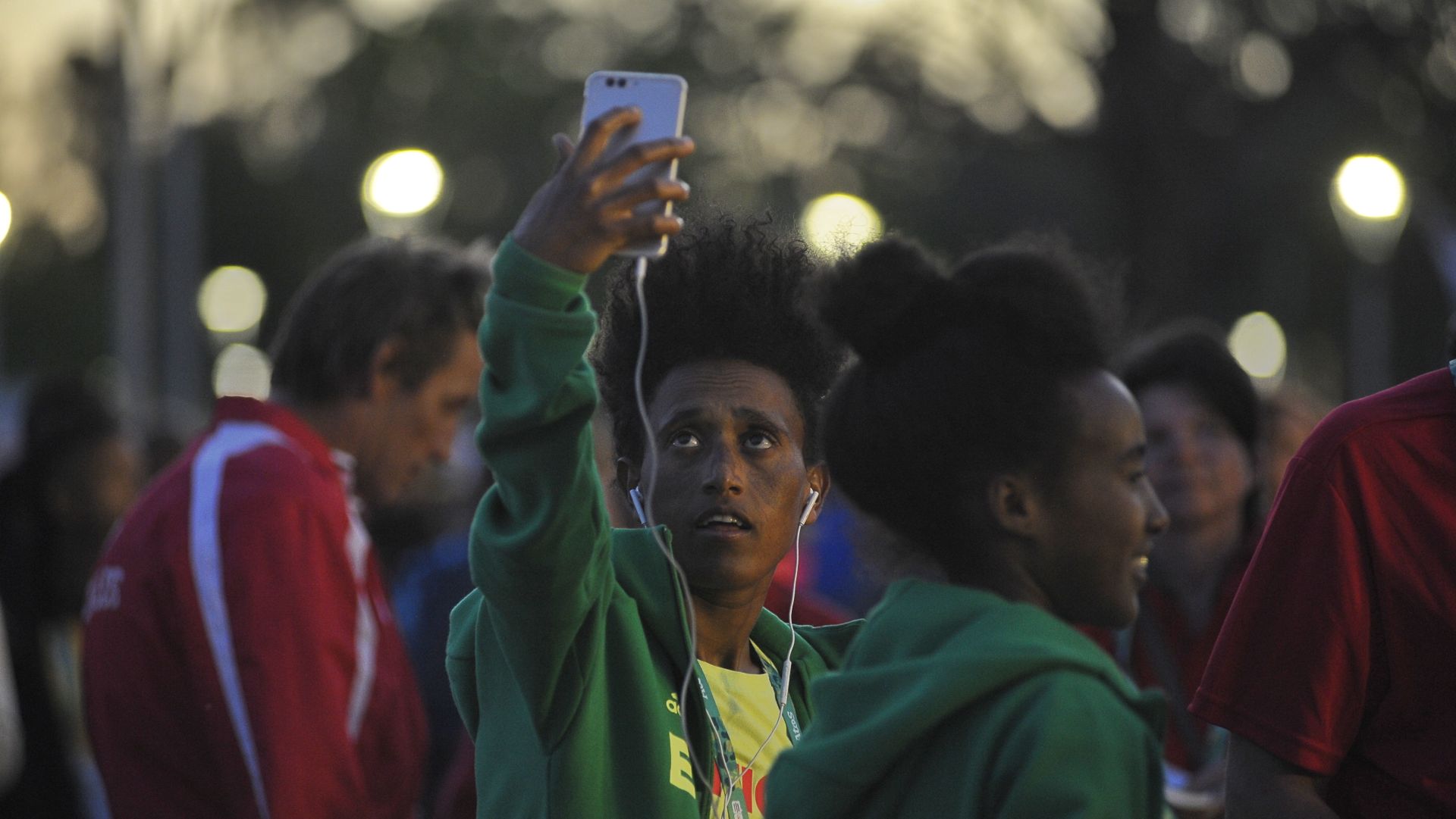 También hubo tiempo para las selfies (Patricio Murphy)