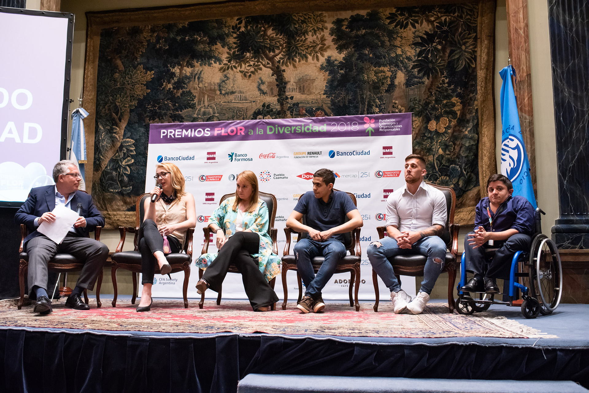 El evento también contó con el panel “Viviendo la Diversidad”, moderado por el director de IDEA además de presidente de Accenture Argentina y Sudamérica Hispana, Sergio Kaufman. En el mismo participaron Jeremías Gamarra, Martina Nikolle Córdoba, Juan Diego Rondon, Joaquín Concetti y Andrea Nessi