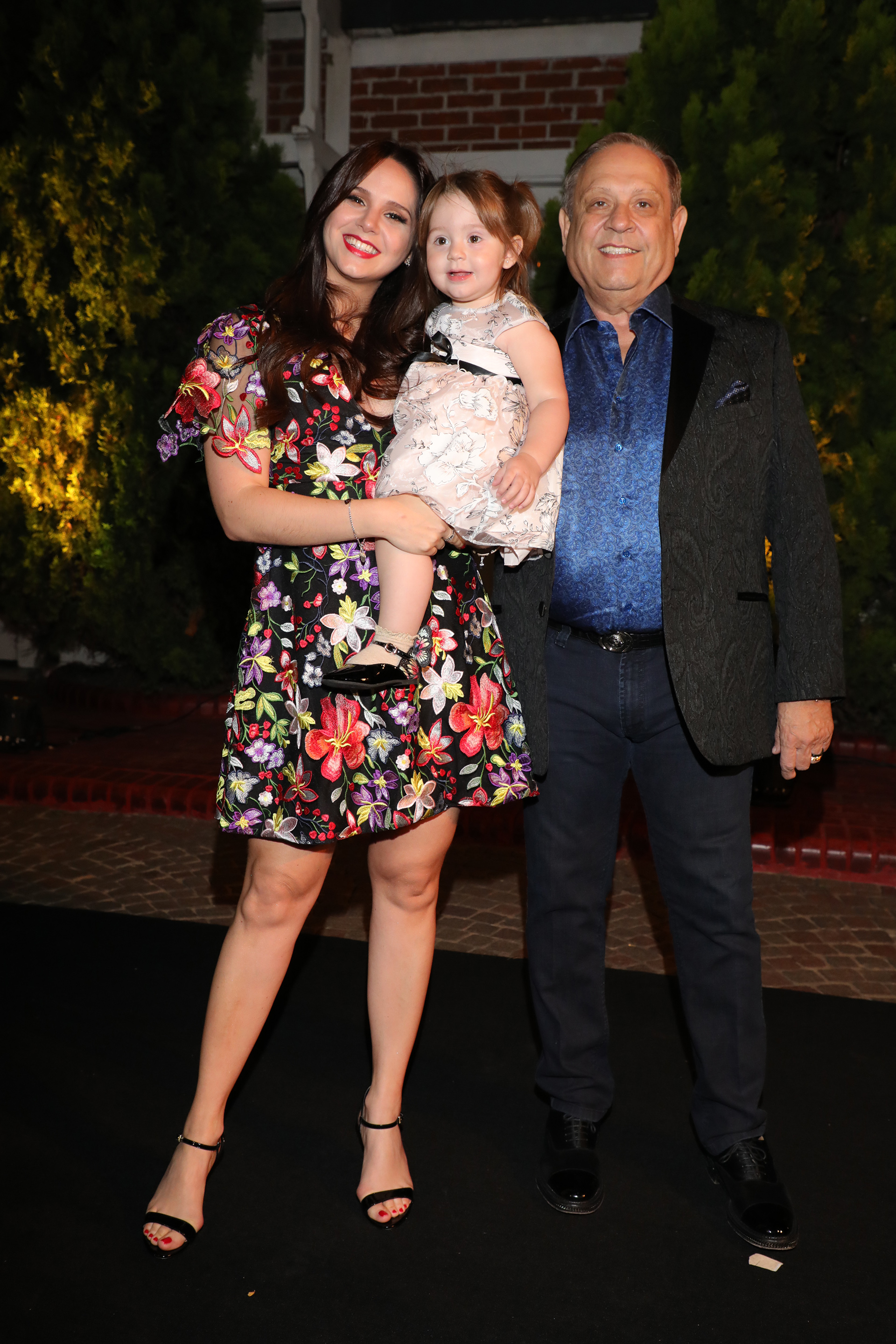 Natalí Márquez junto a su marido Néstor Abatidaga, director general corporativo del Grupo Sancor Seguros, y su hija Alma