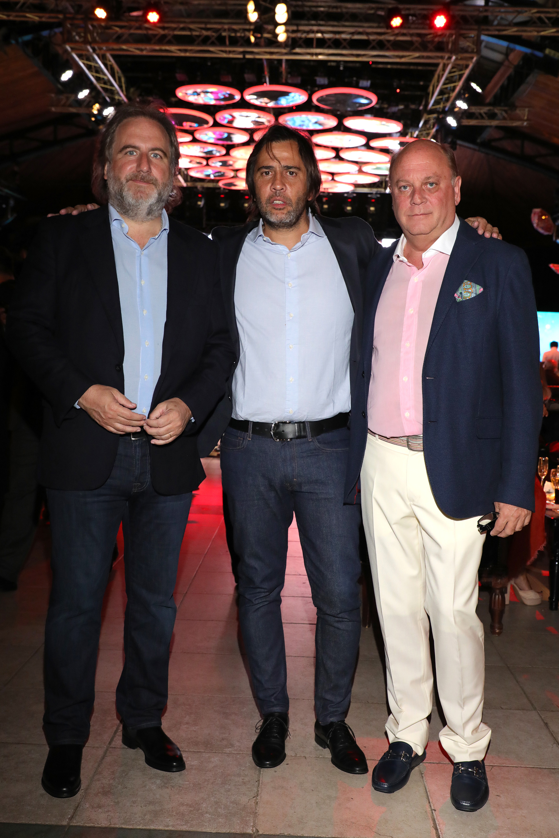Tato Lanusse, Santiago Pando y Martín Cabrales