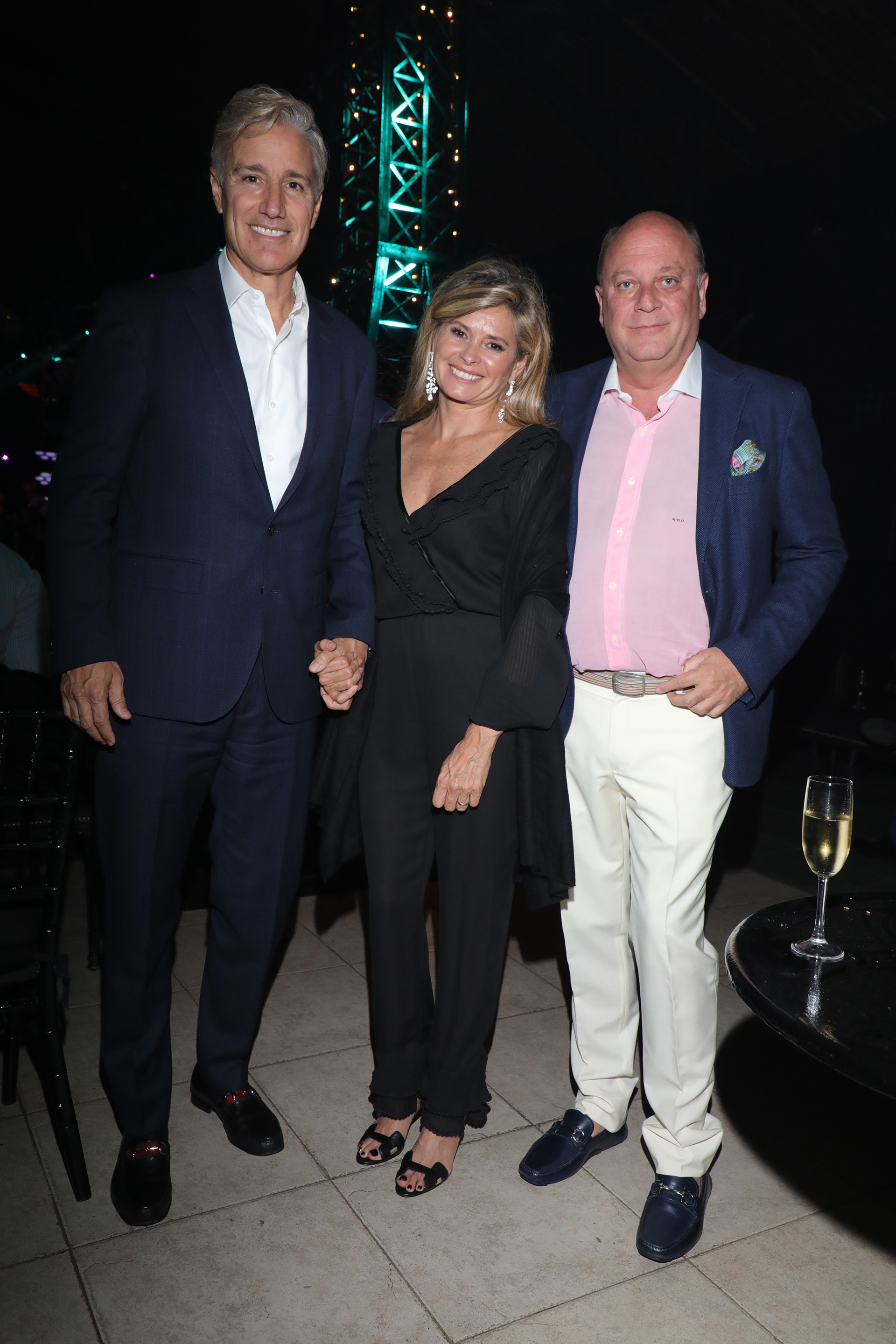 Marcelo Figueiras, María Laura Leguizamón y Martín Cabrales