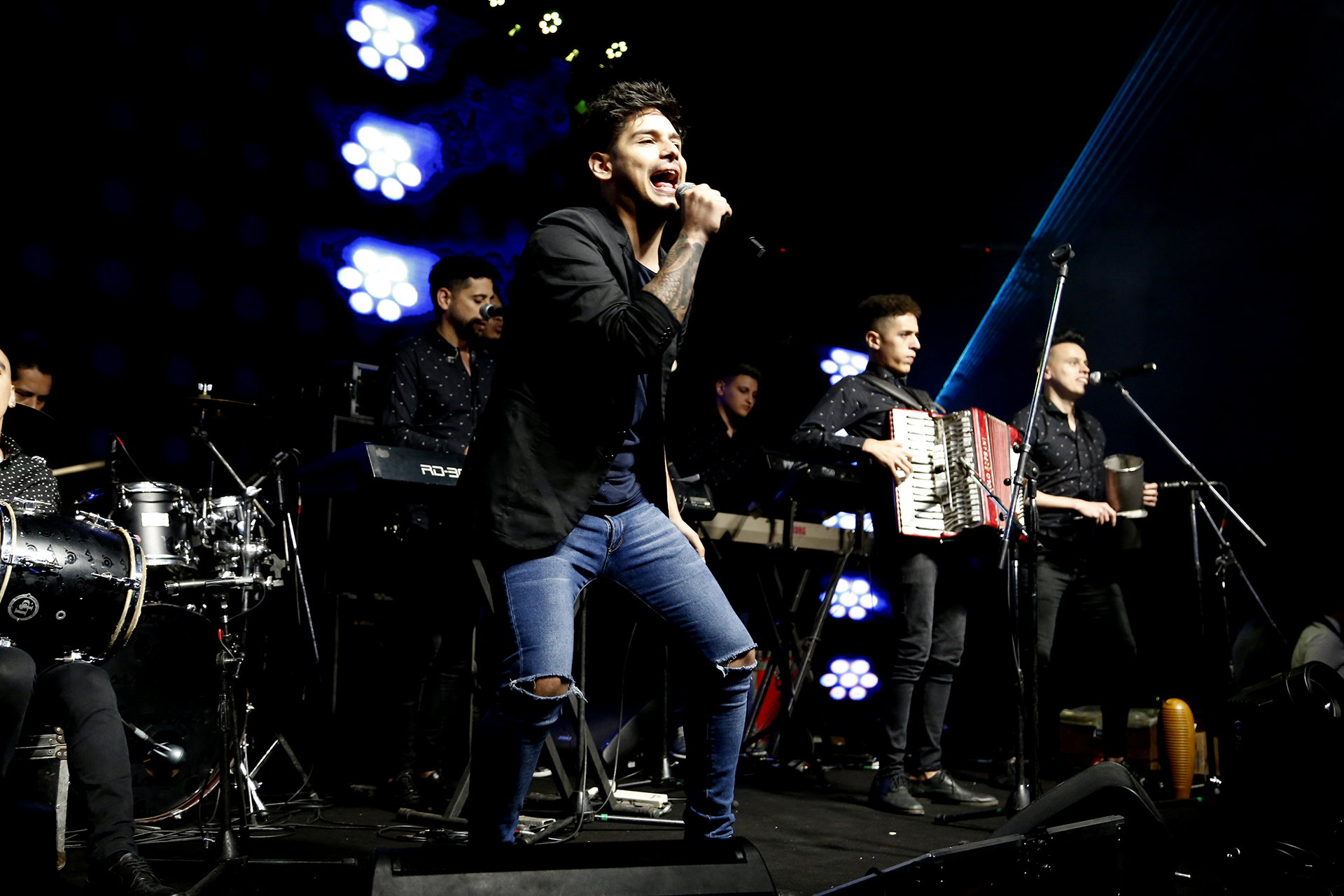 Los invitados disfrutaron de distintos shows durante toda la noche, entre ellos el de Trulalá