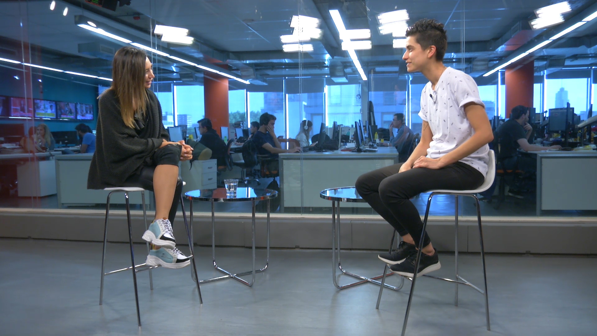 Sasa Testa, en su encuentro con Teleshow