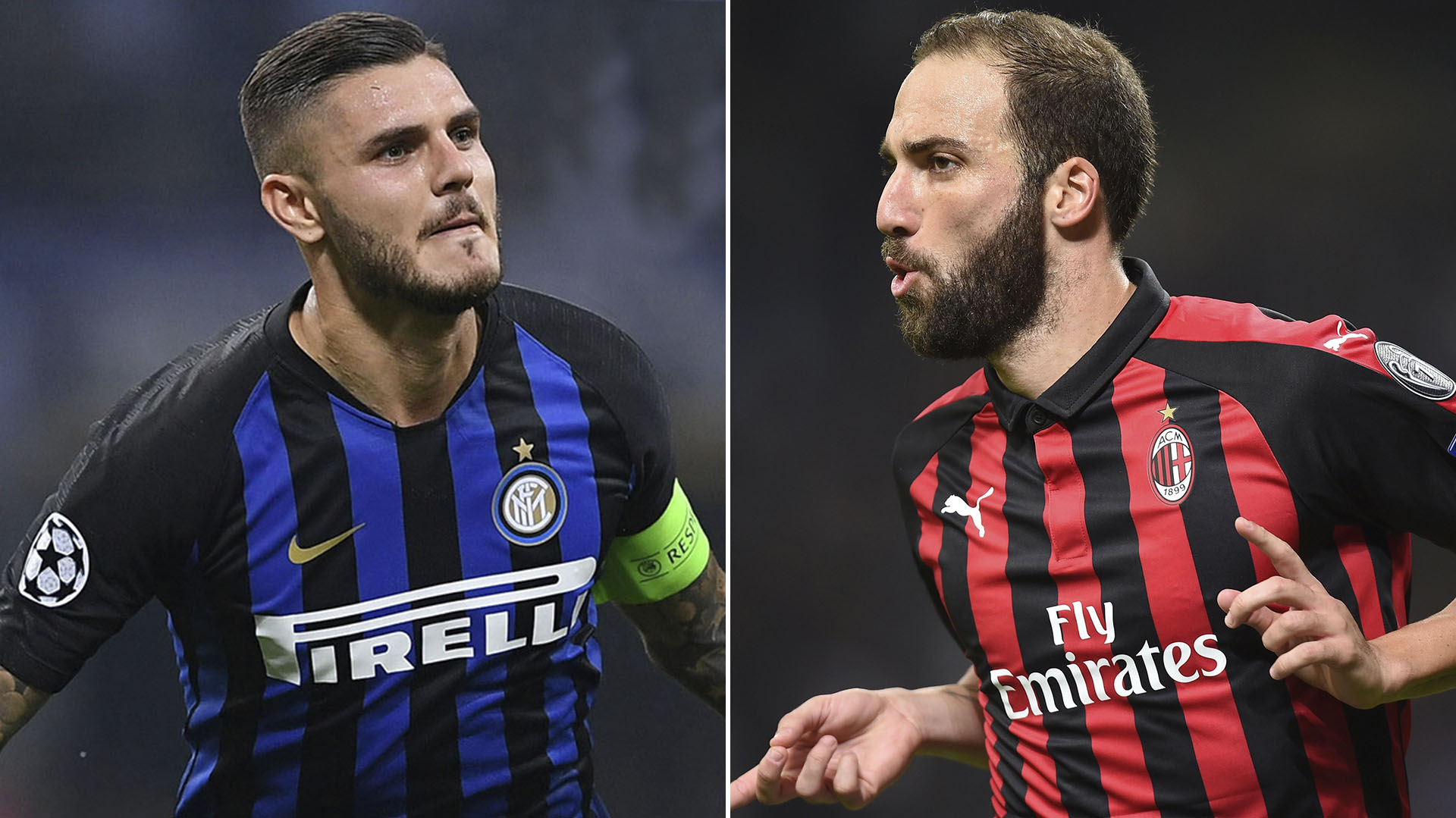 Icardi e Higuaín
