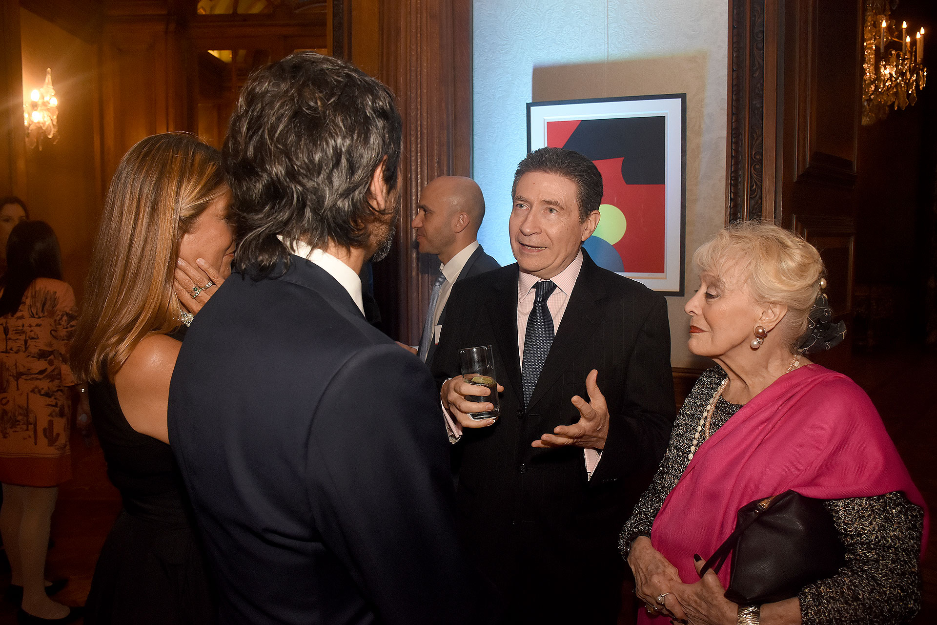 El embajador de Francia y su esposa fueron los anfitriones
