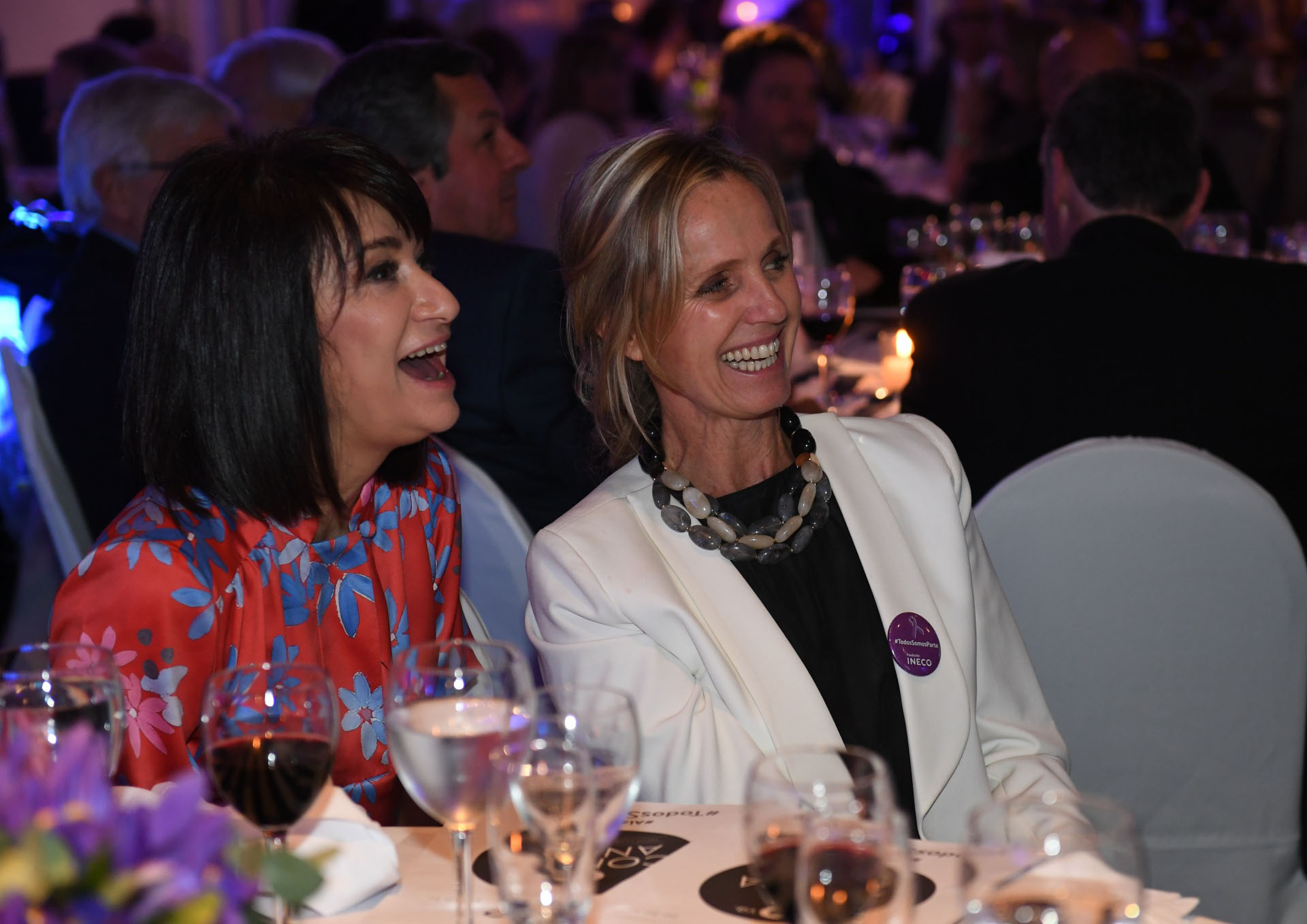 María Laura Santillan y Teresa Torralva