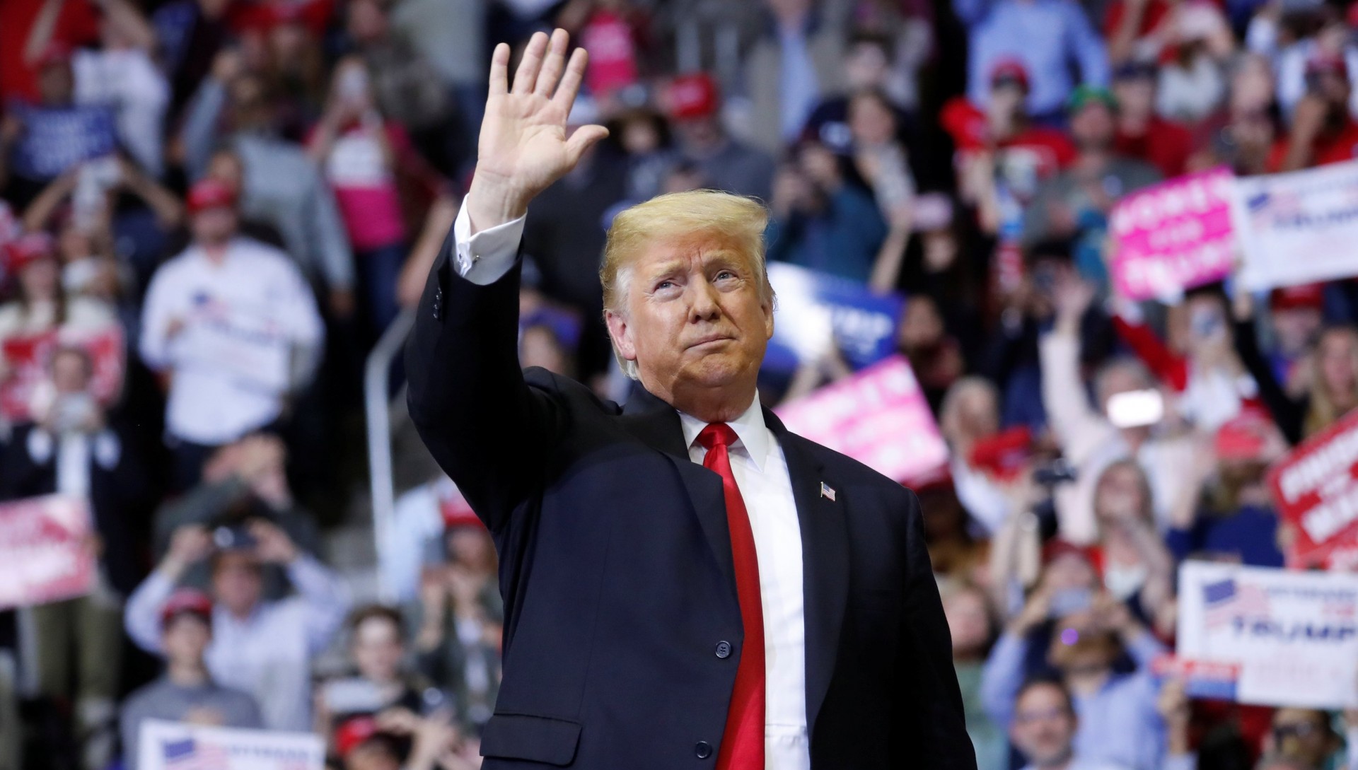 El presidente de EEUU Donald Trump (REUTERS/Leah Millis)