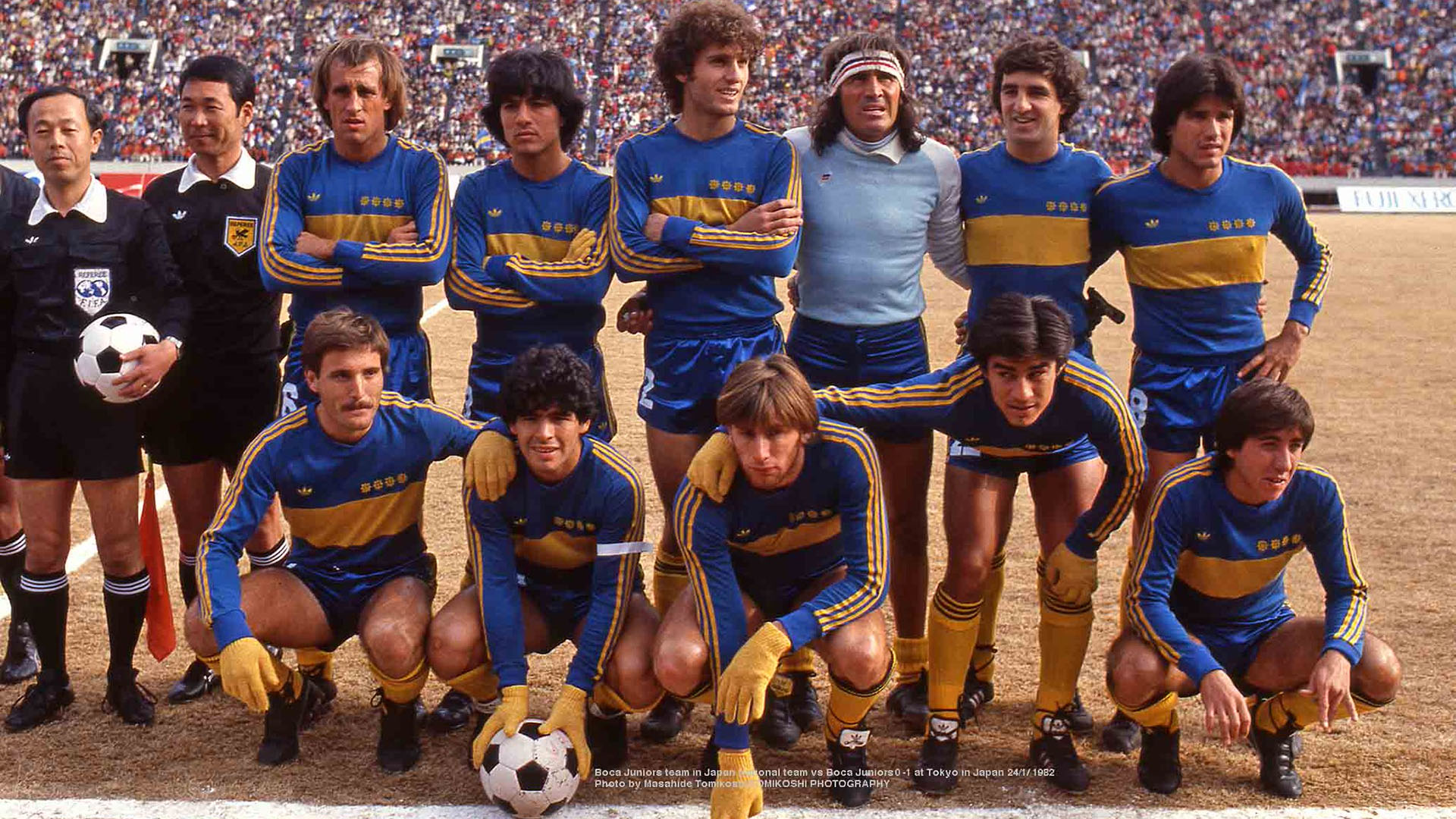 Nuevas Imagenes Del Fotografo Japones Diego Maradona Con Boca En 1982 Infobae