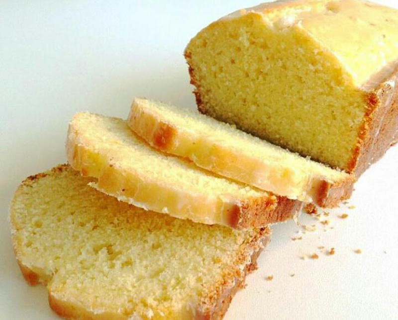 Budín de limón con mezcla de harina común e integral