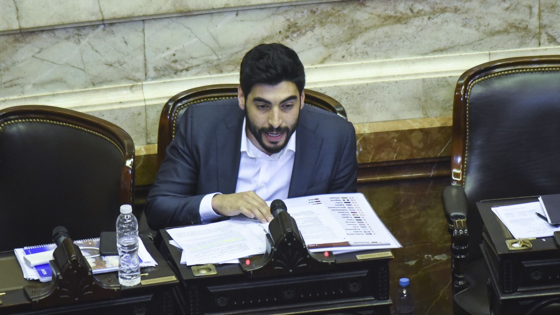 Facundo Moyano, integrante del interbloque Red por la Argentina