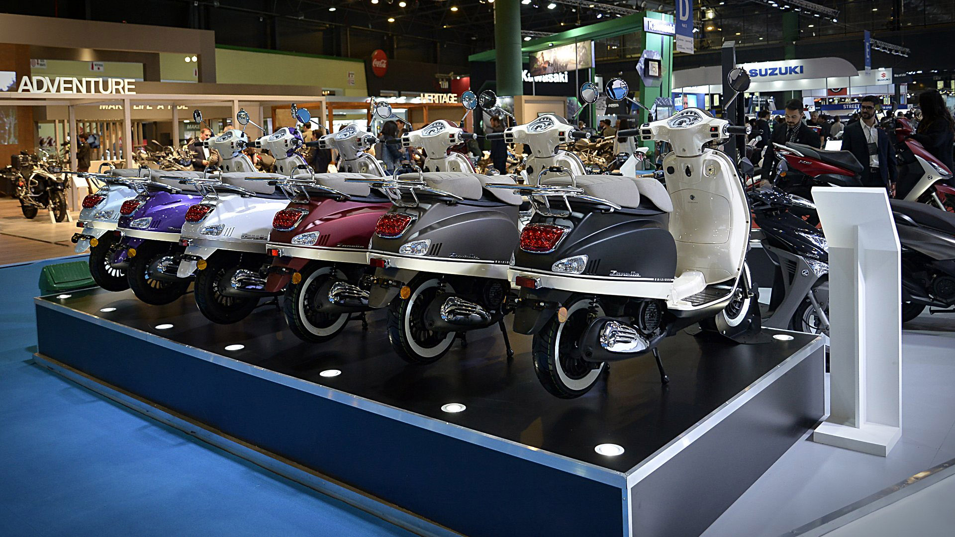Toda la familia de scooters de Zanella