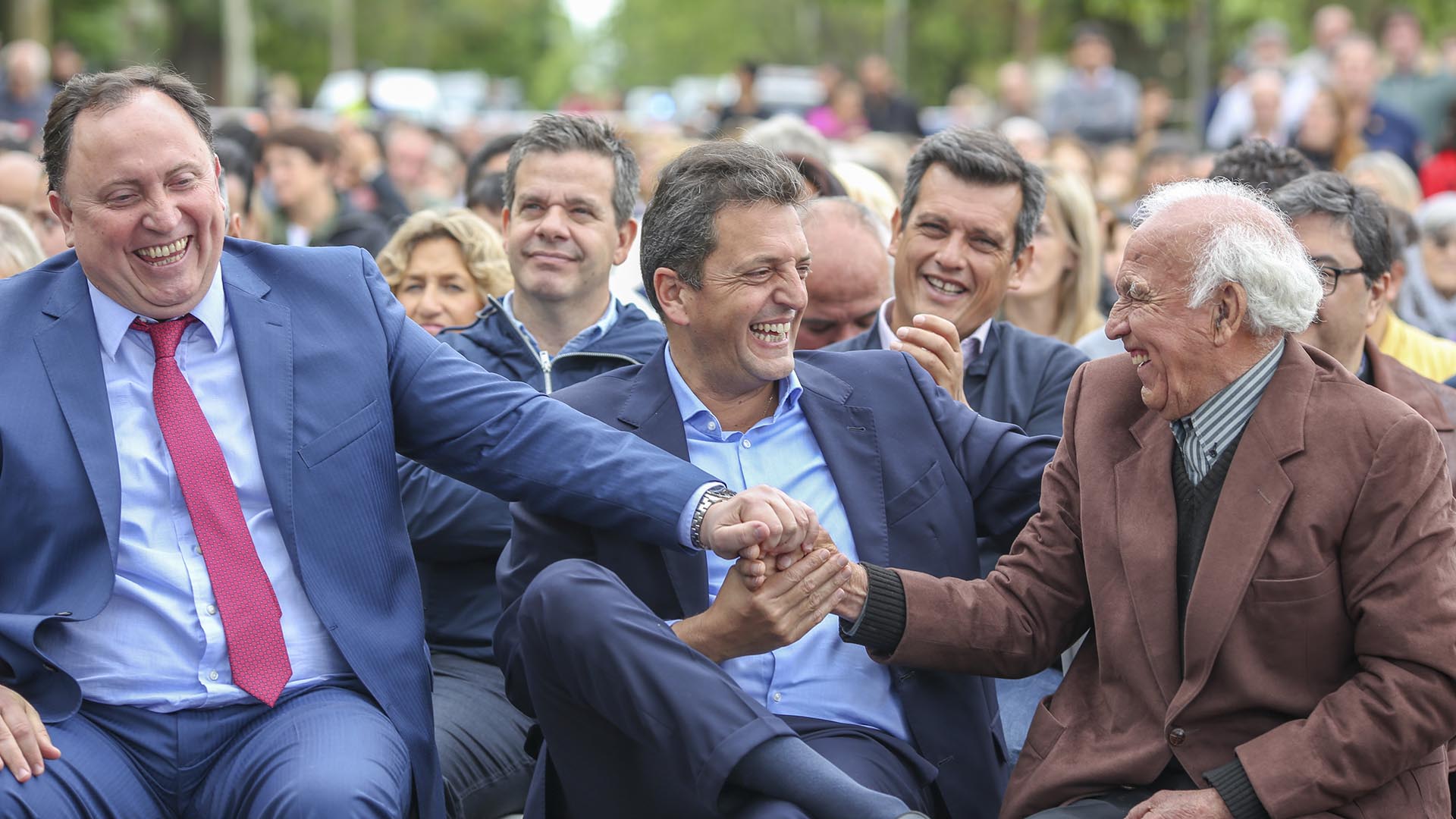 Sergio Massa estuvo junto a los intendentes del Frente Renovador