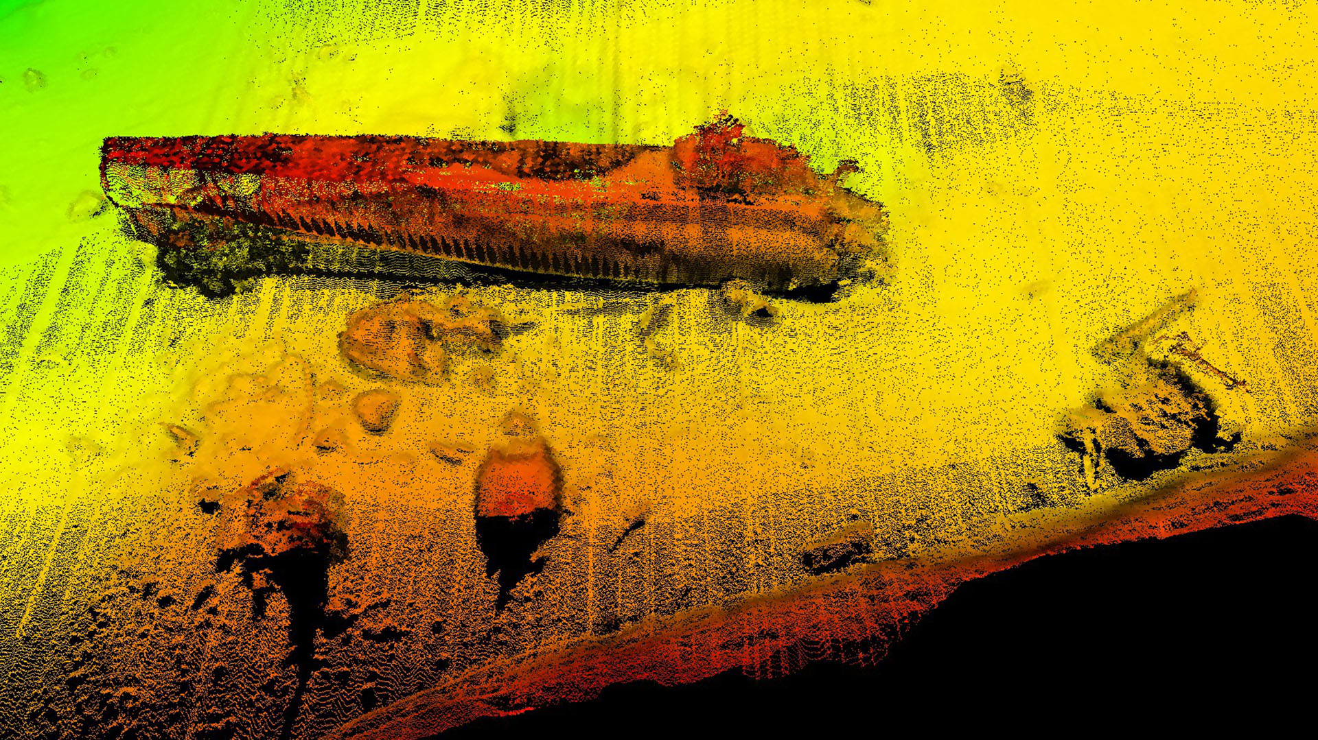 El U-864 está a 150 metros de prfundida a 3 kilómetros d ela isla noruega de Fedje