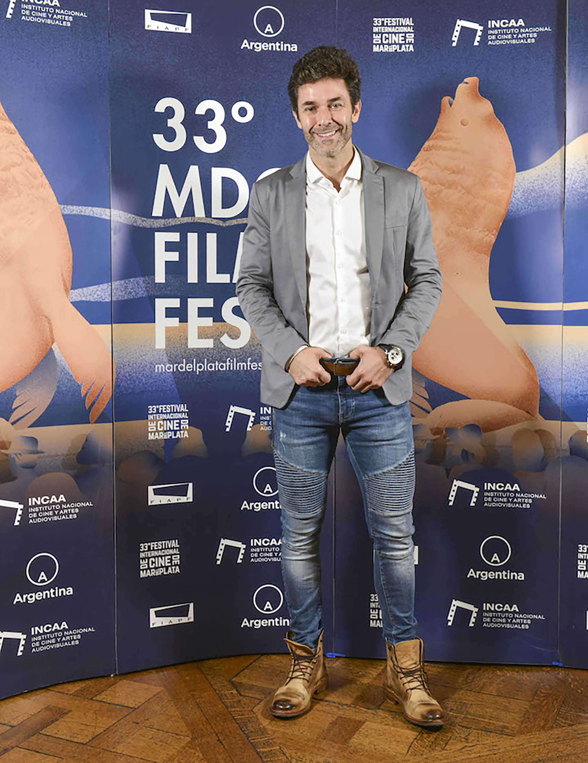 Mariano Martínez, en la presentación de la programación del 33° Festival Internacional de Cine de Mar del Plata