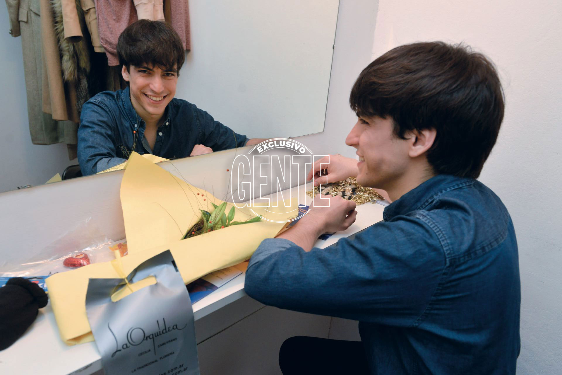 Agustín Sullivan, en el teatro Regio. Foto: Fabián Uset/Revista GENTE