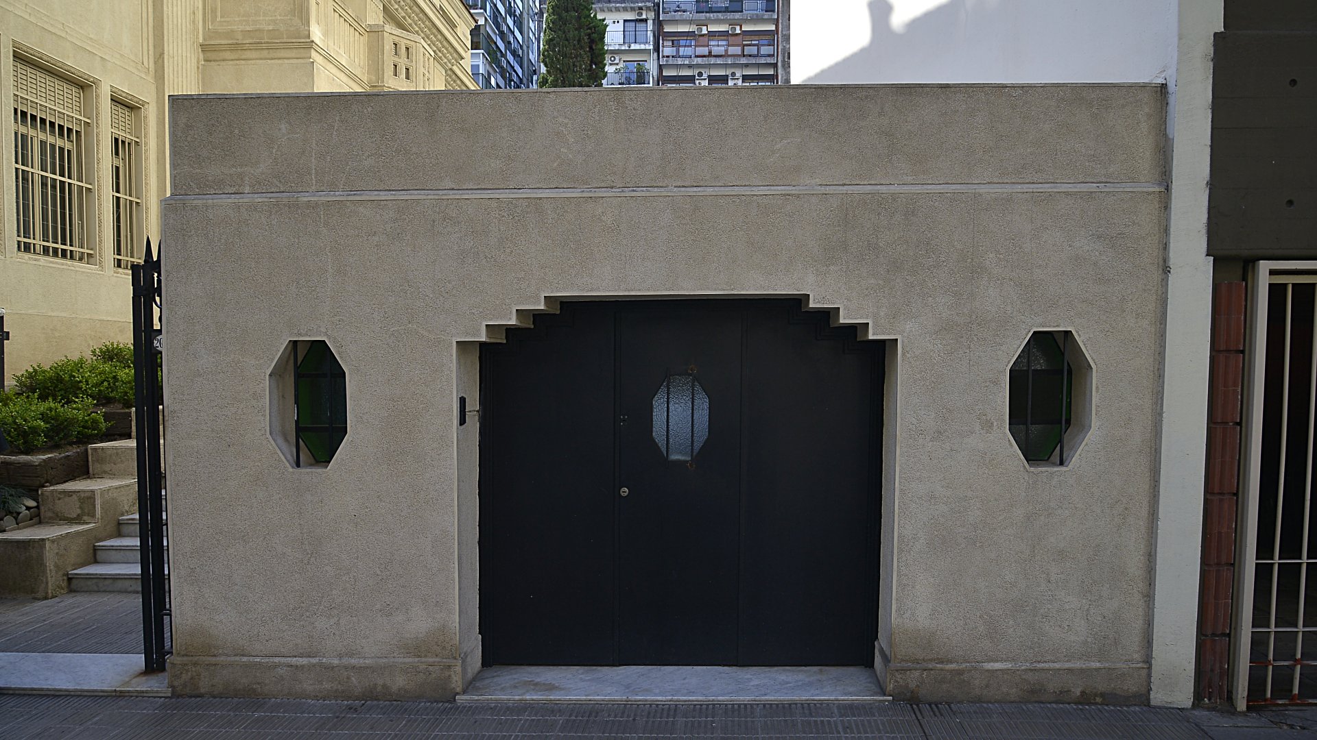 Fachada de Casa Virasoro en el barrio de Palermo