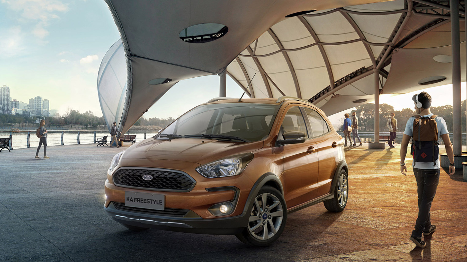 El Ka Freestyle tiene motor de 123 CV.