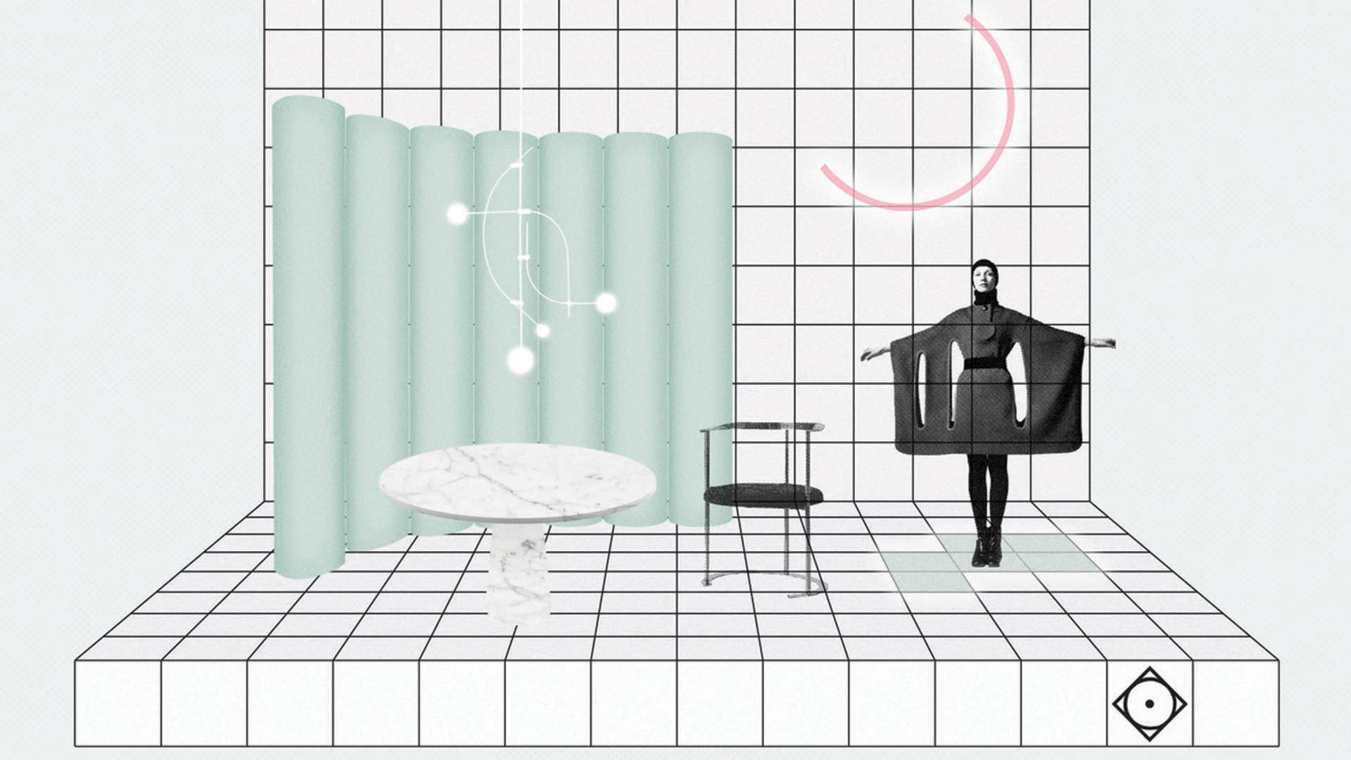 Un sofisticado diálogo entre opuestos que capturó lo mejor del mundo real y lo elevó a una experiencia sugestiva del mundo post digital (Graphics by Studiopepe)
