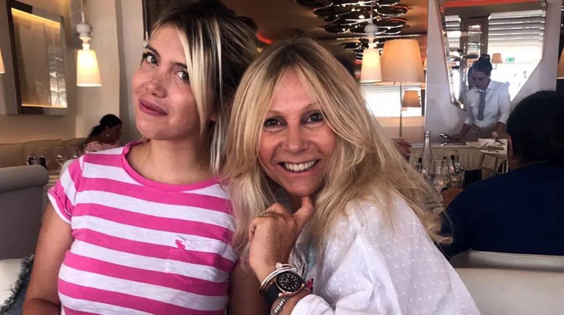 Wanda Nara con su abogada, Ana Rosenfeld