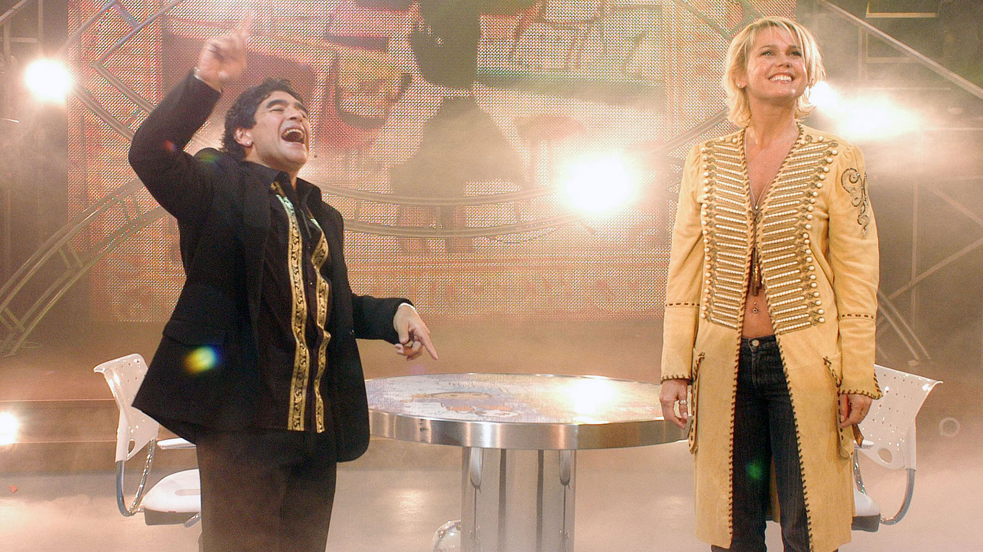 Diego y su encuentro con Xuxa en su show