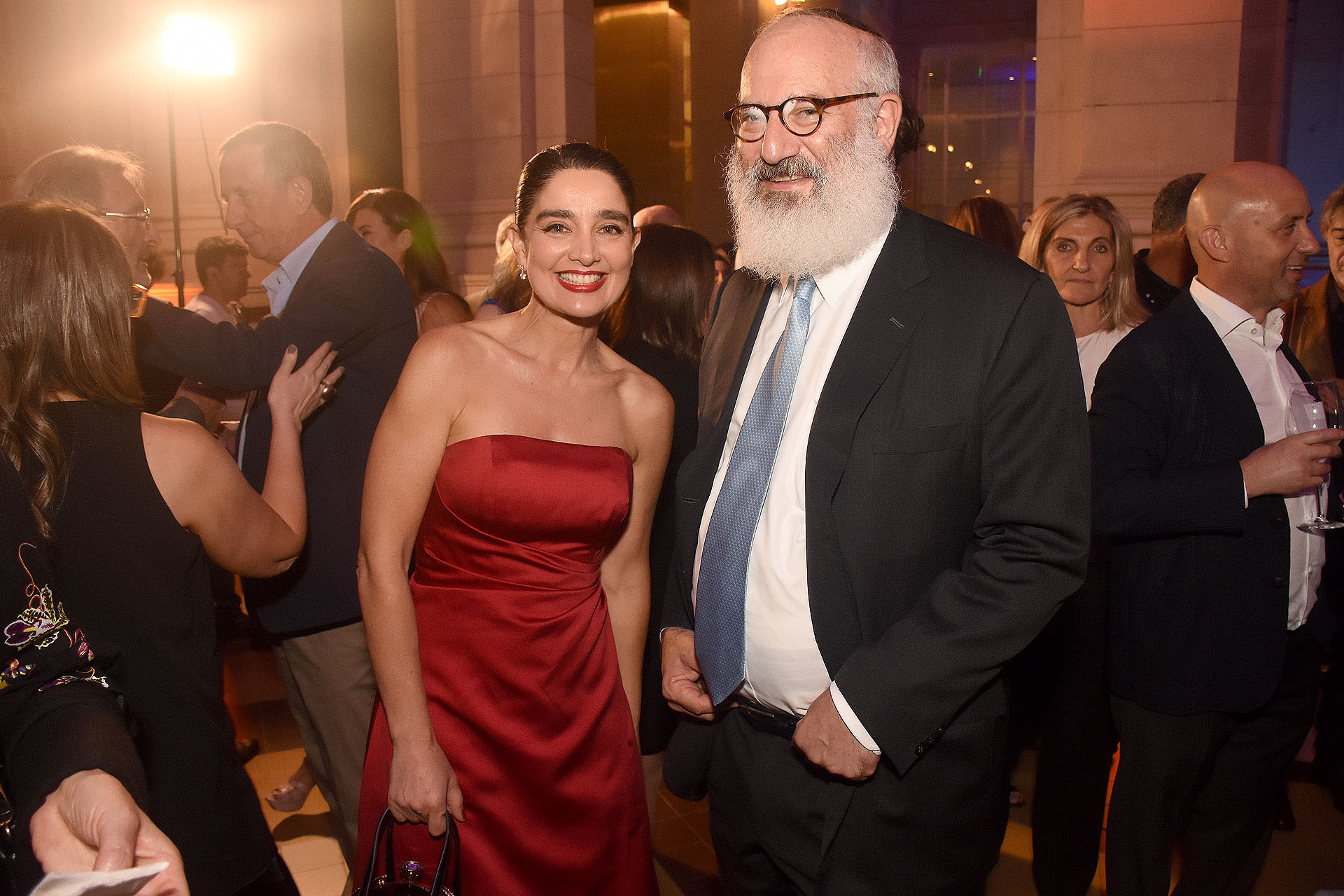 Verónica Varano y Eduardo Elsztain