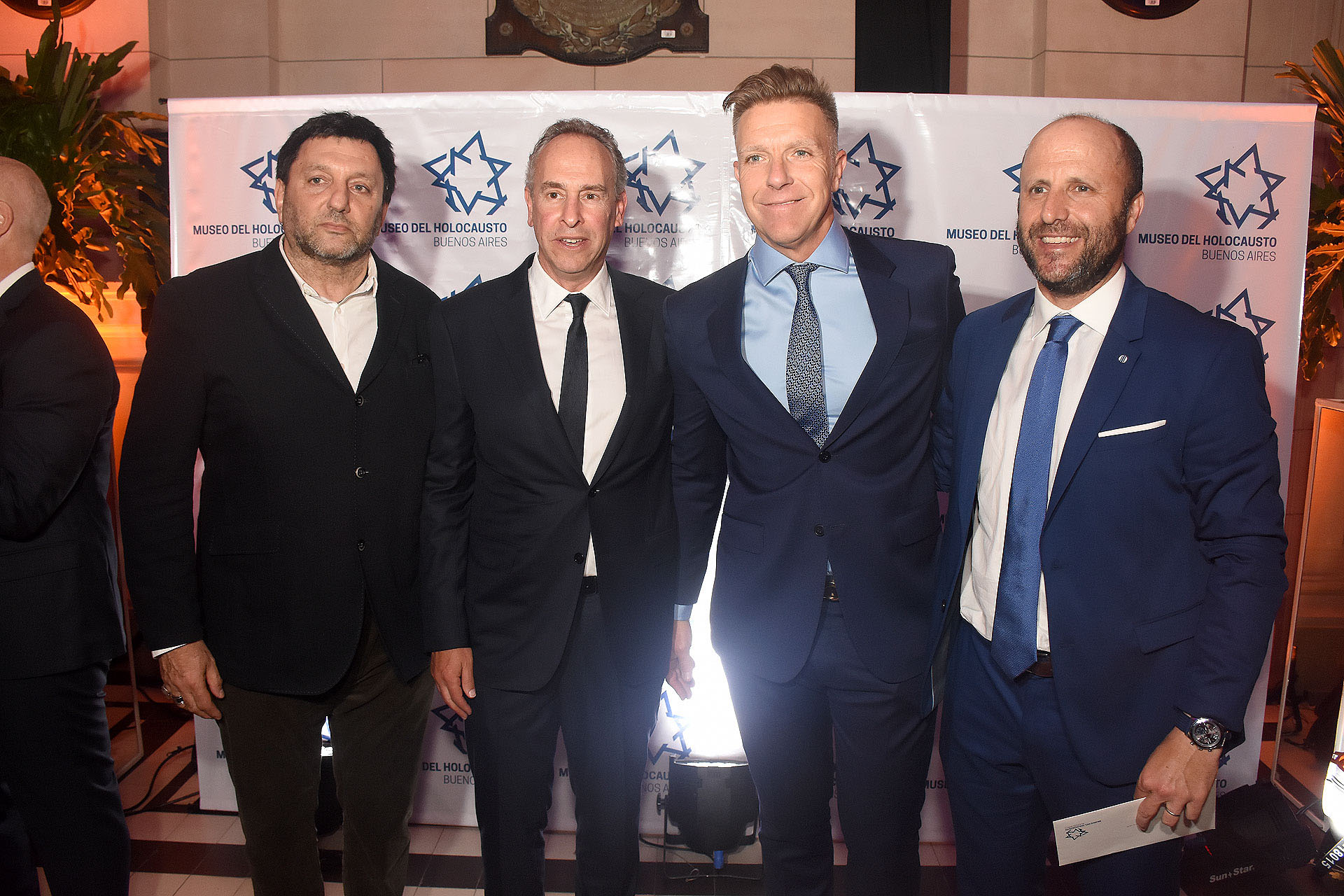 Gabriel Hochbaum, Marcelo Mindlin, Alejandro Fantino, y Mariano Borinsky