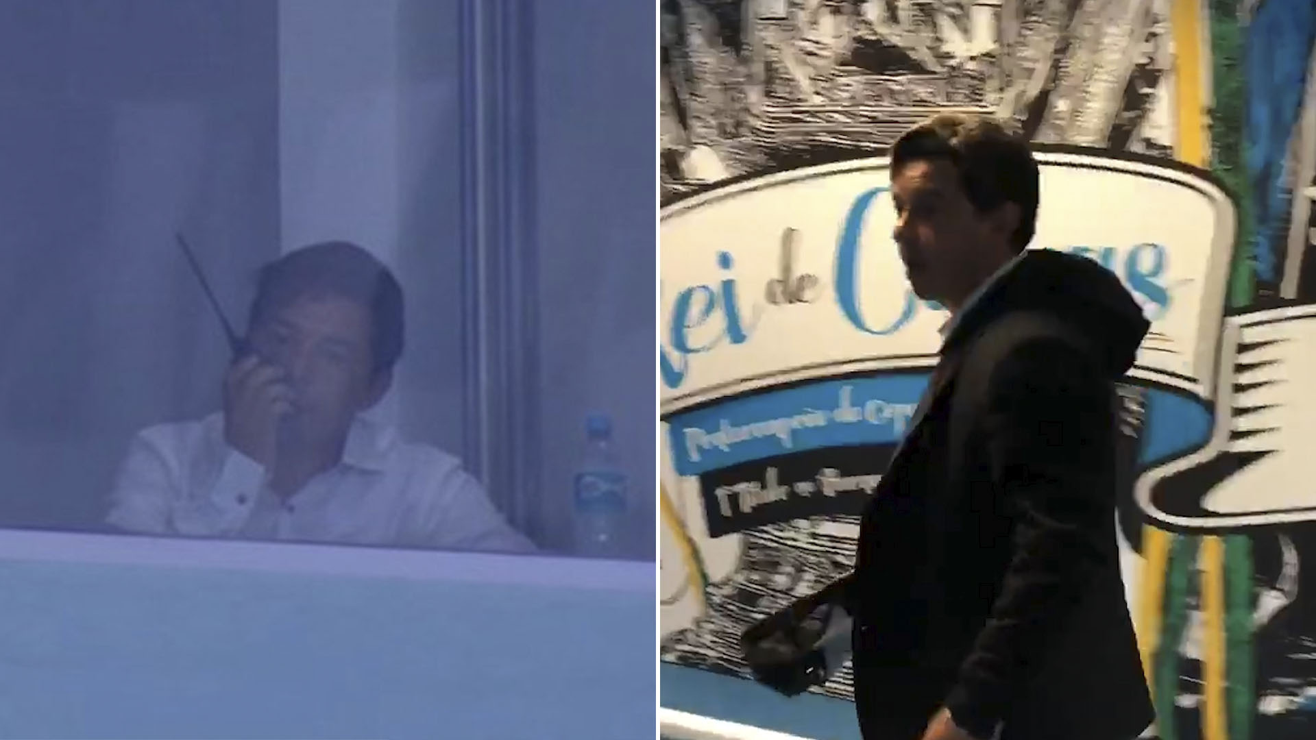 Intercomunicador y visita al vestuario: las acciones de Gallardo en el Arena do Gremio
